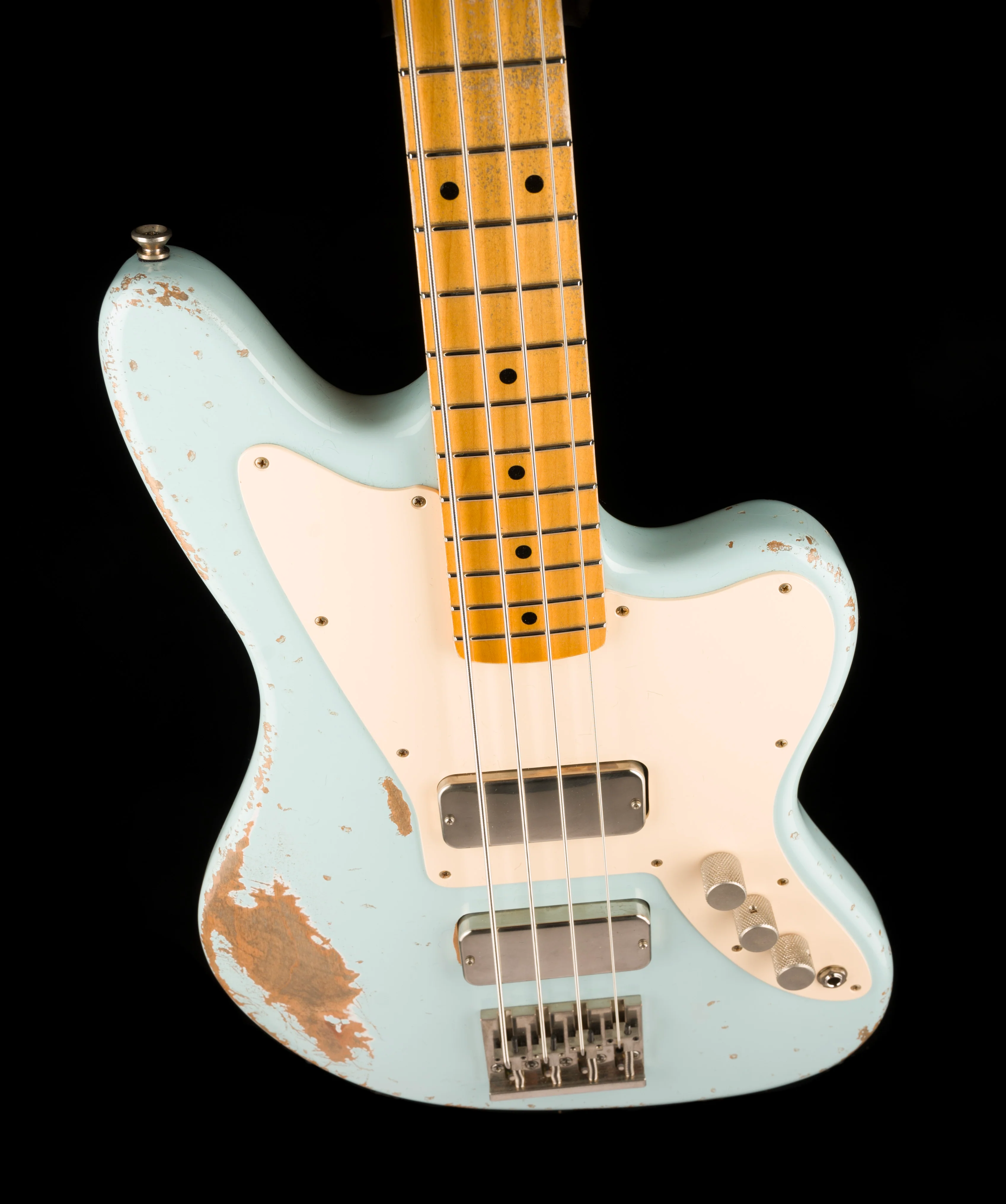 Fano Oltre JM4 Bass Heavy Distress Sonic Blue with Gig Bag - Image 4