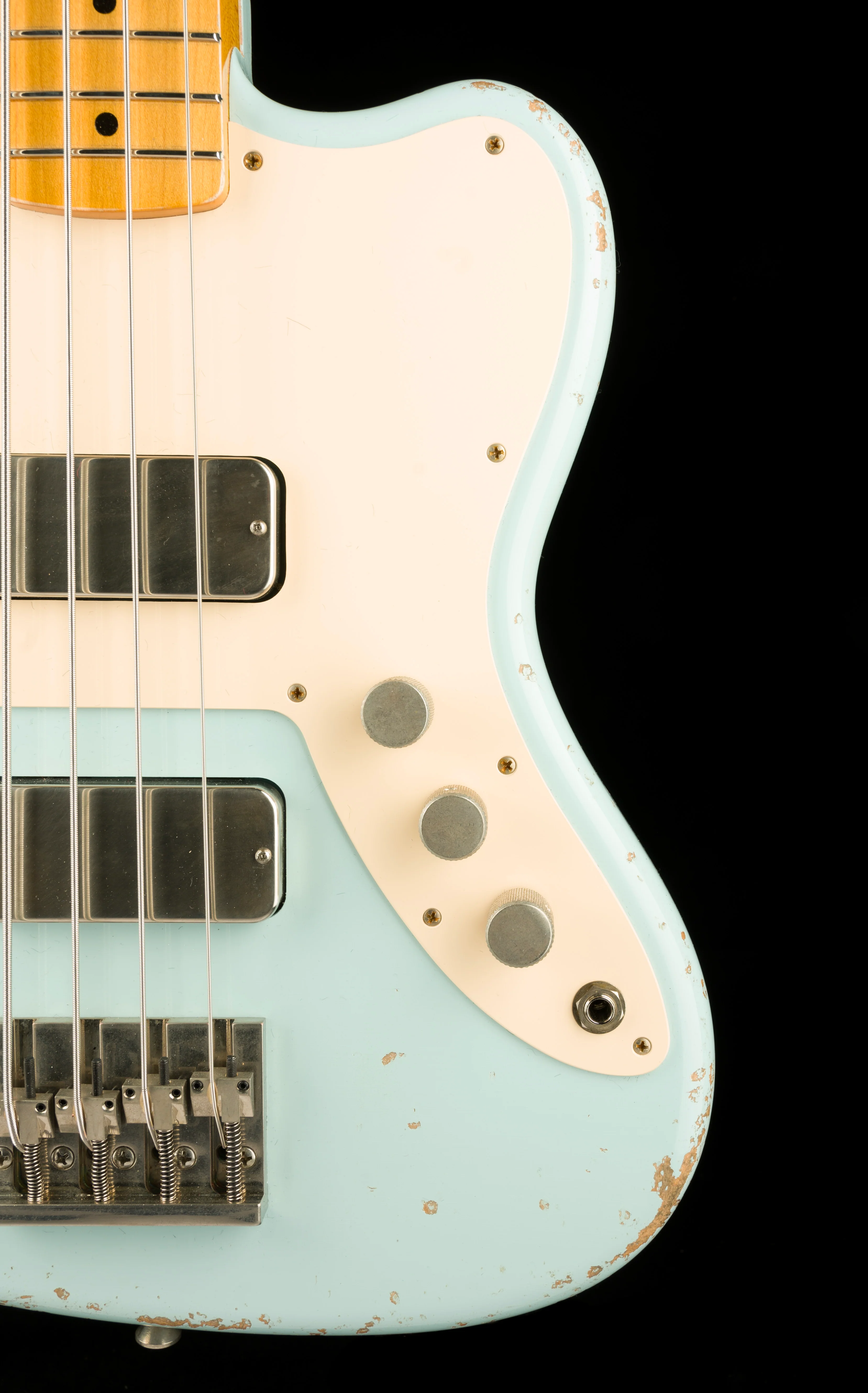 Fano Oltre JM4 Bass Heavy Distress Sonic Blue with Gig Bag - Image 9