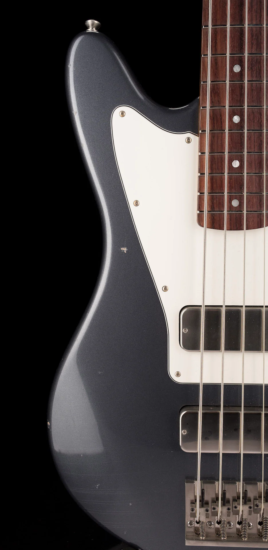 Fano Oltre Series JM4 Bass Light Distress Charcoal Frost with Gig Bag - Image 10