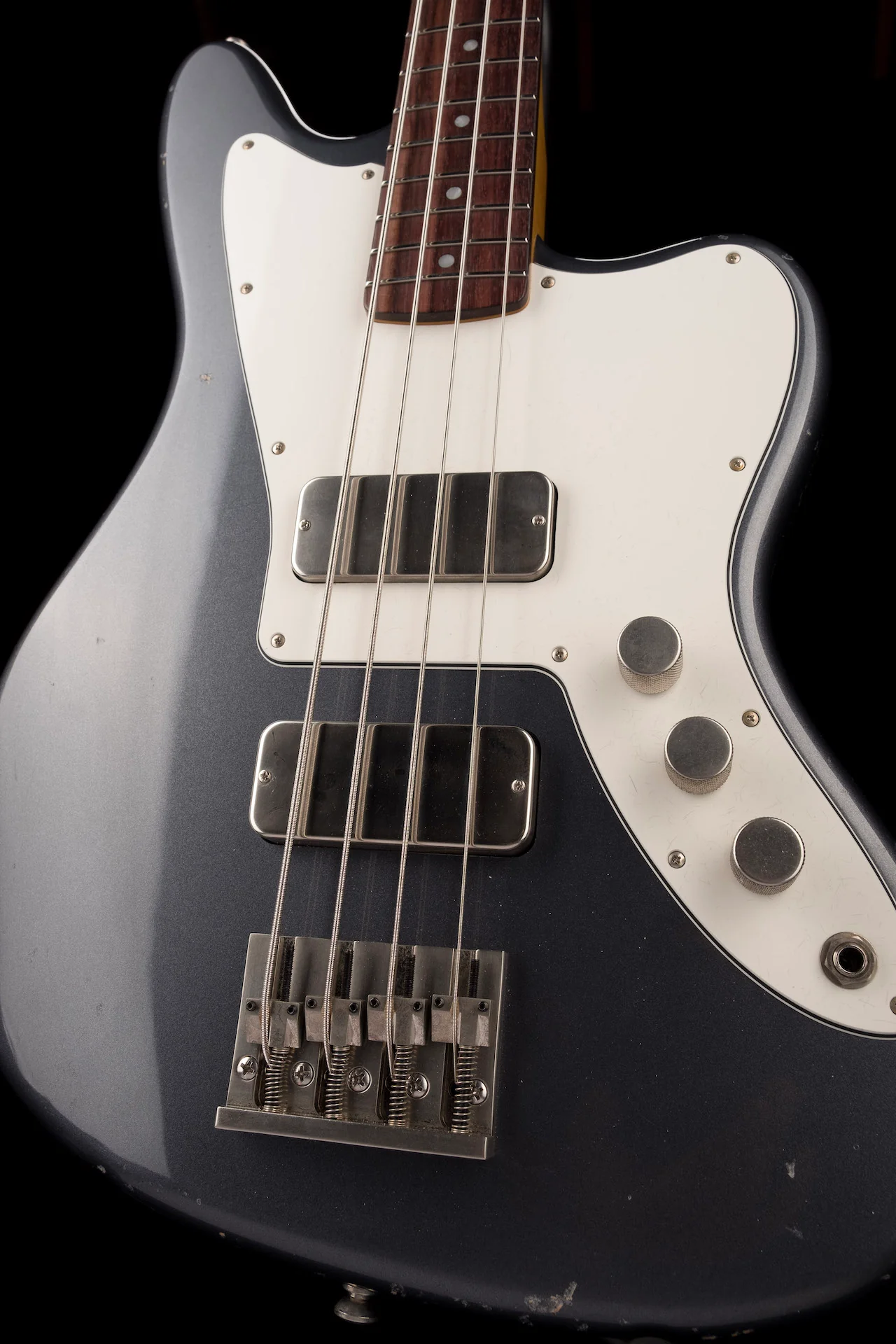 Fano Oltre Series JM4 Bass Light Distress Charcoal Frost with Gig Bag - Image 11