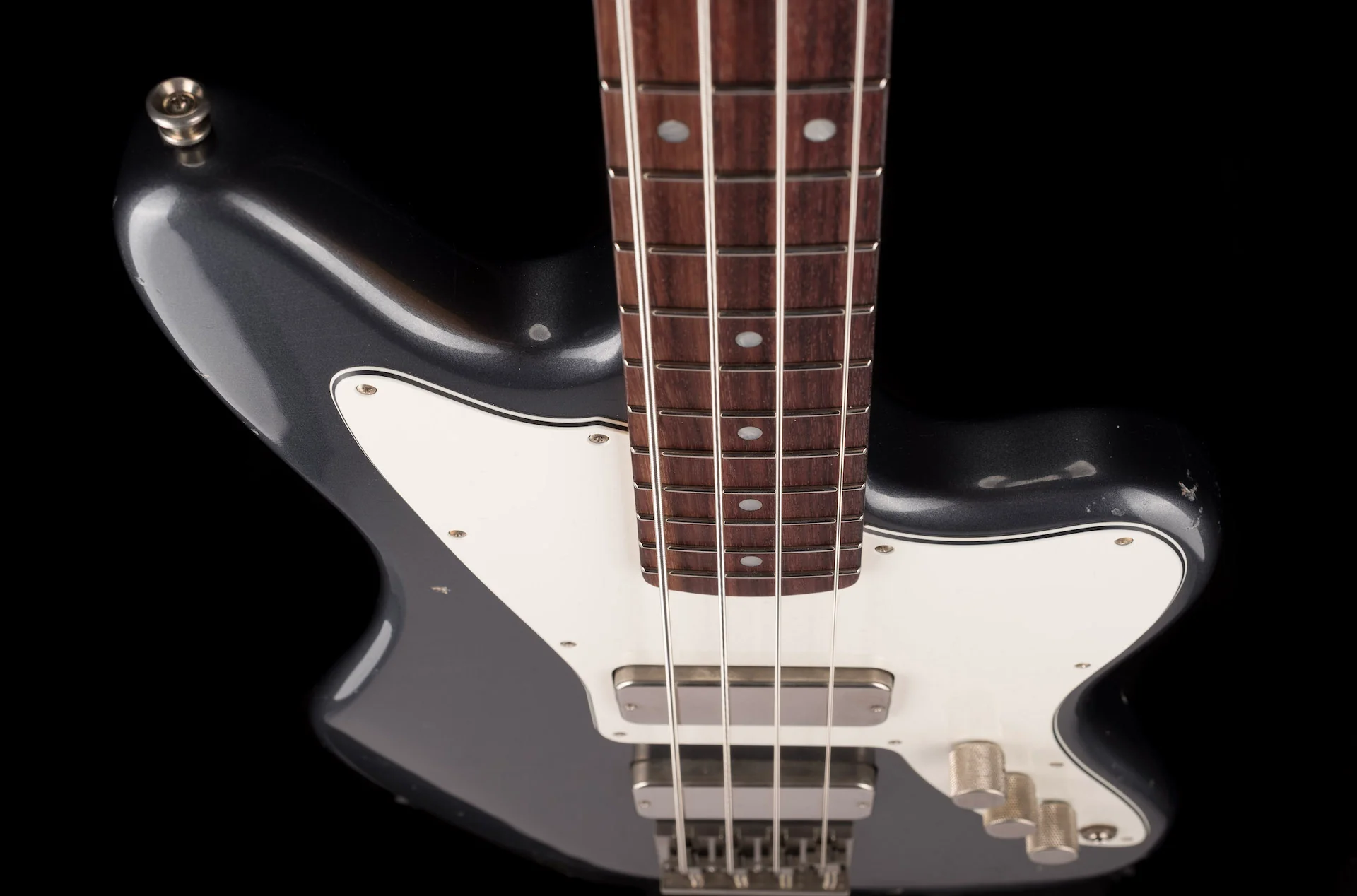 Fano Oltre Series JM4 Bass Light Distress Charcoal Frost with Gig Bag - Image 13