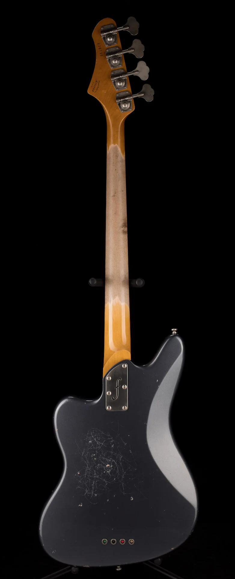 Fano Oltre Series JM4 Bass Light Distress Charcoal Frost with Gig Bag - Image 16