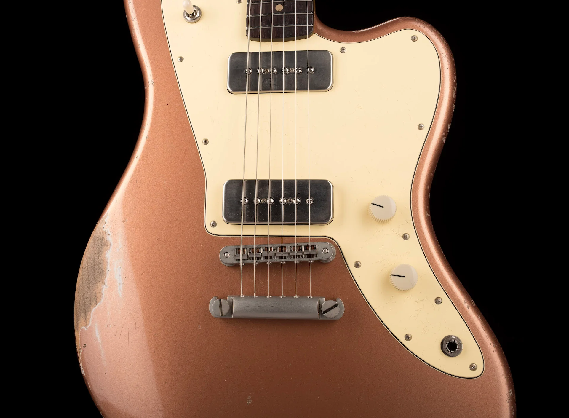 Fano Oltre Series JM6 P90 Heavy Distress Copper with Gig Bag - Image 6