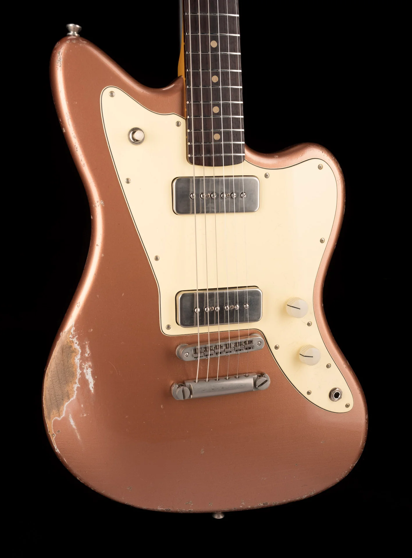 Fano Oltre Series JM6 P90 Heavy Distress Copper with Gig Bag - Image 9