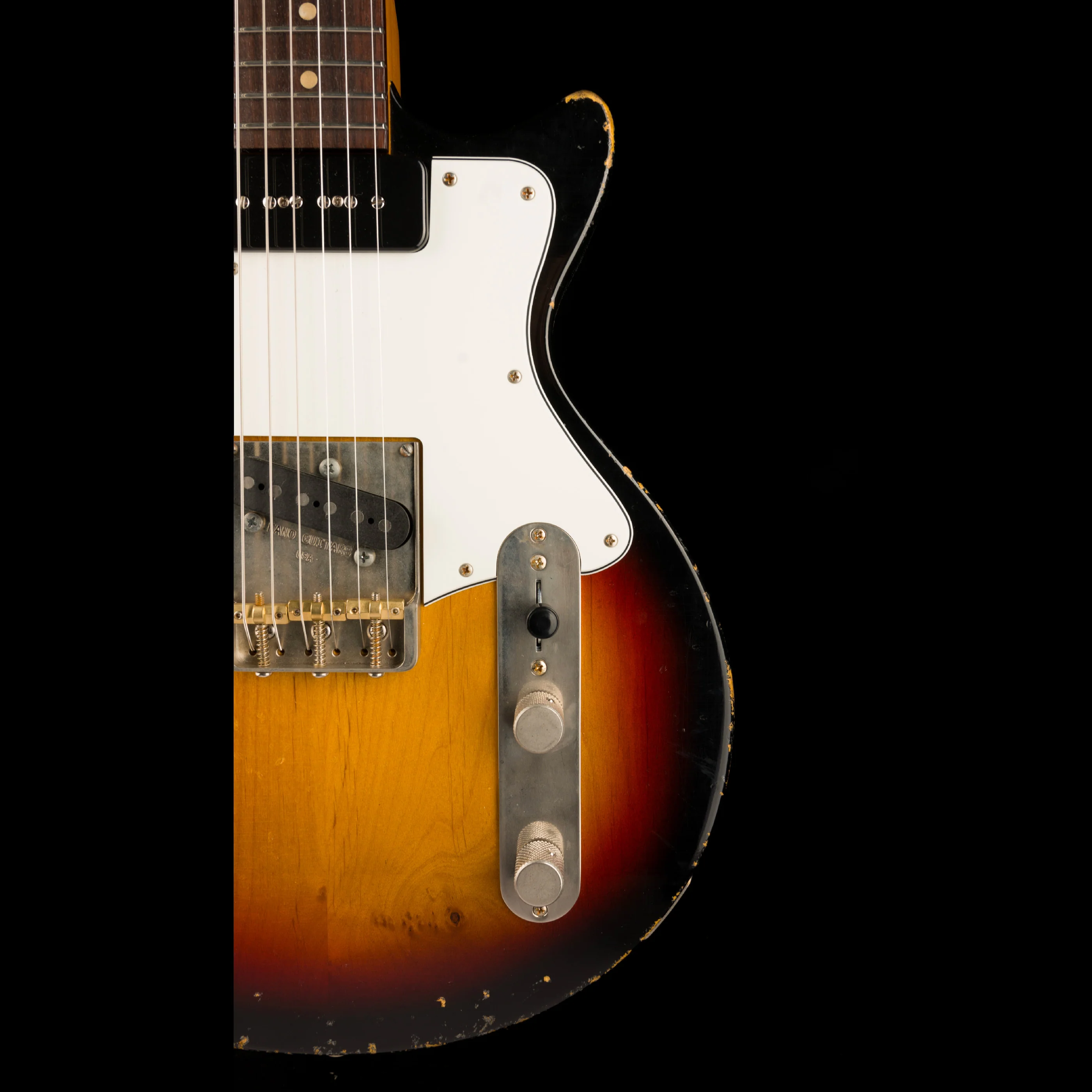 Fano Oltre SP6 Light Distress 3-Tone Sunburst with Gig Bag - Image 8