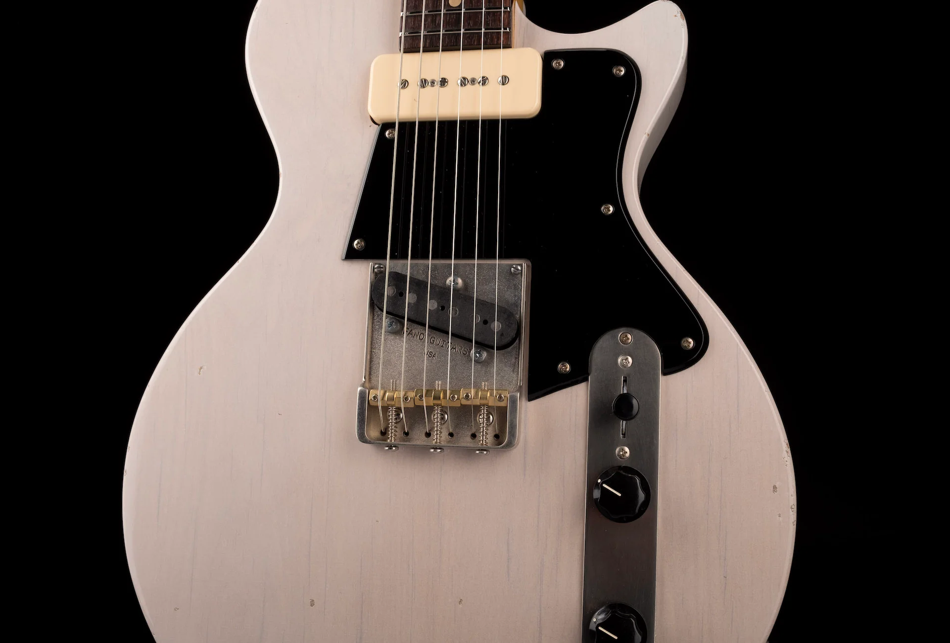 Fano Oltre SP6 Light Distress TV White with Gig Bag - Image 6