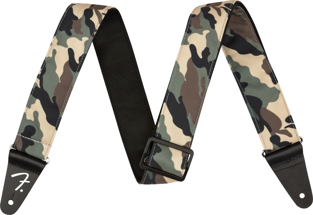 Fender 2" Camo Strap Woodland