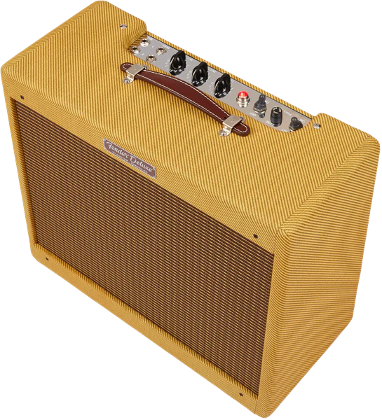 Fender '57 Custom Deluxe Tweed 6V6 Tube Guitar Amplifier - Image 4