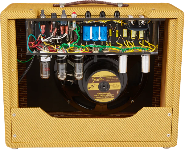 Fender '57 Custom Deluxe Tweed 6V6 Tube Guitar Amplifier - Image 7