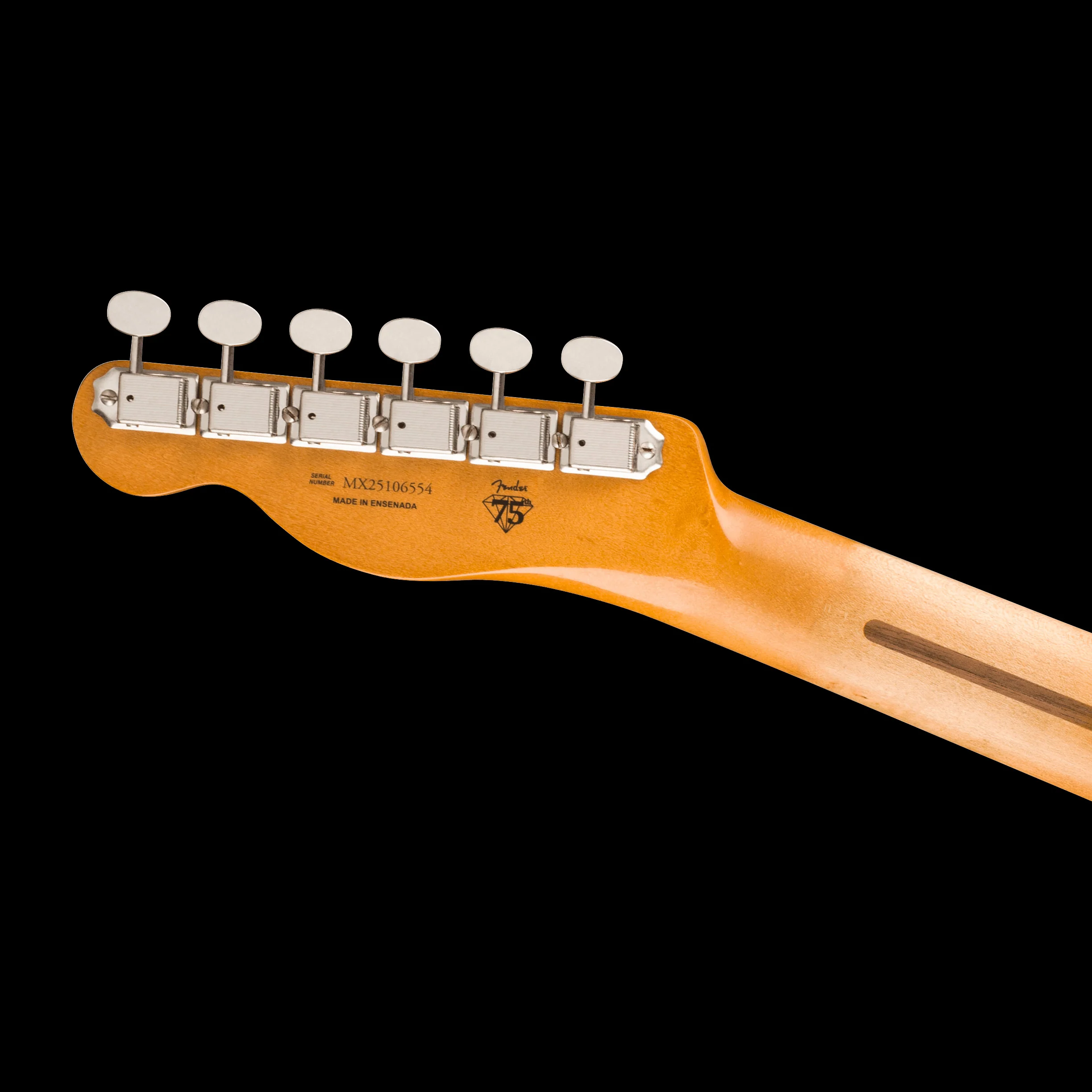 Fender 75th Anniversary Vintera Road Worn 1951 Telecaster Butterscotch Blonde with Case - Image 7