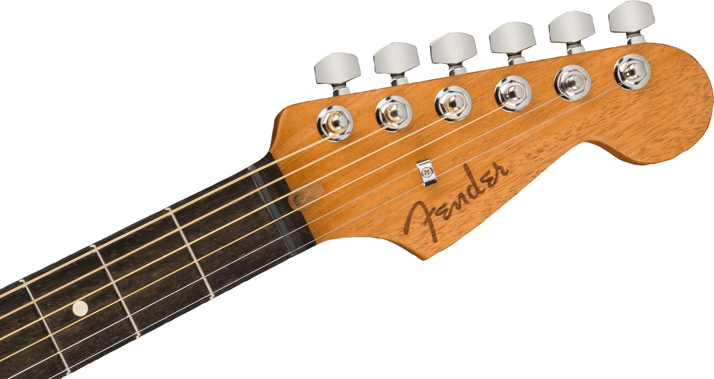 Fender Acoustasonic Jazzmaster Arctic White With Gig Bag - Image 6