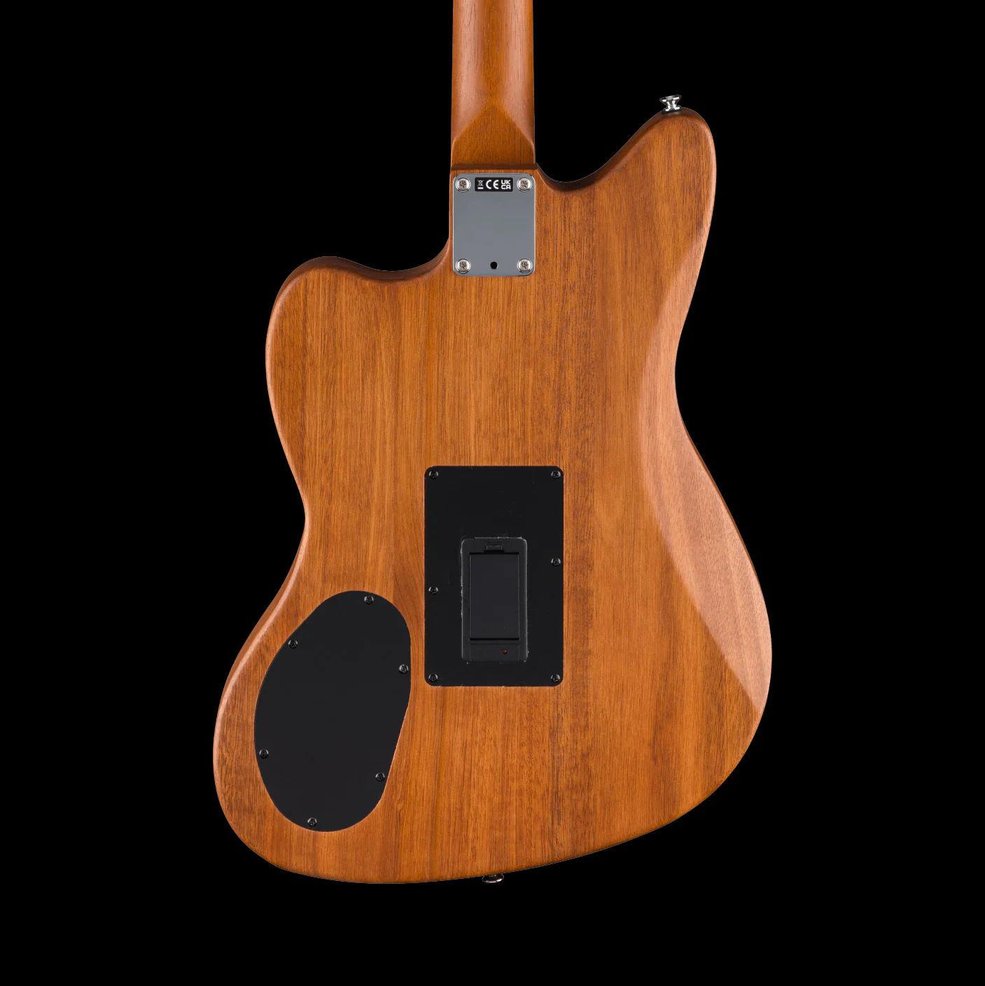 Fender Acoustasonic Standard Jazzmaster Aged Natural Acoustic Electric Guitar - Image 2