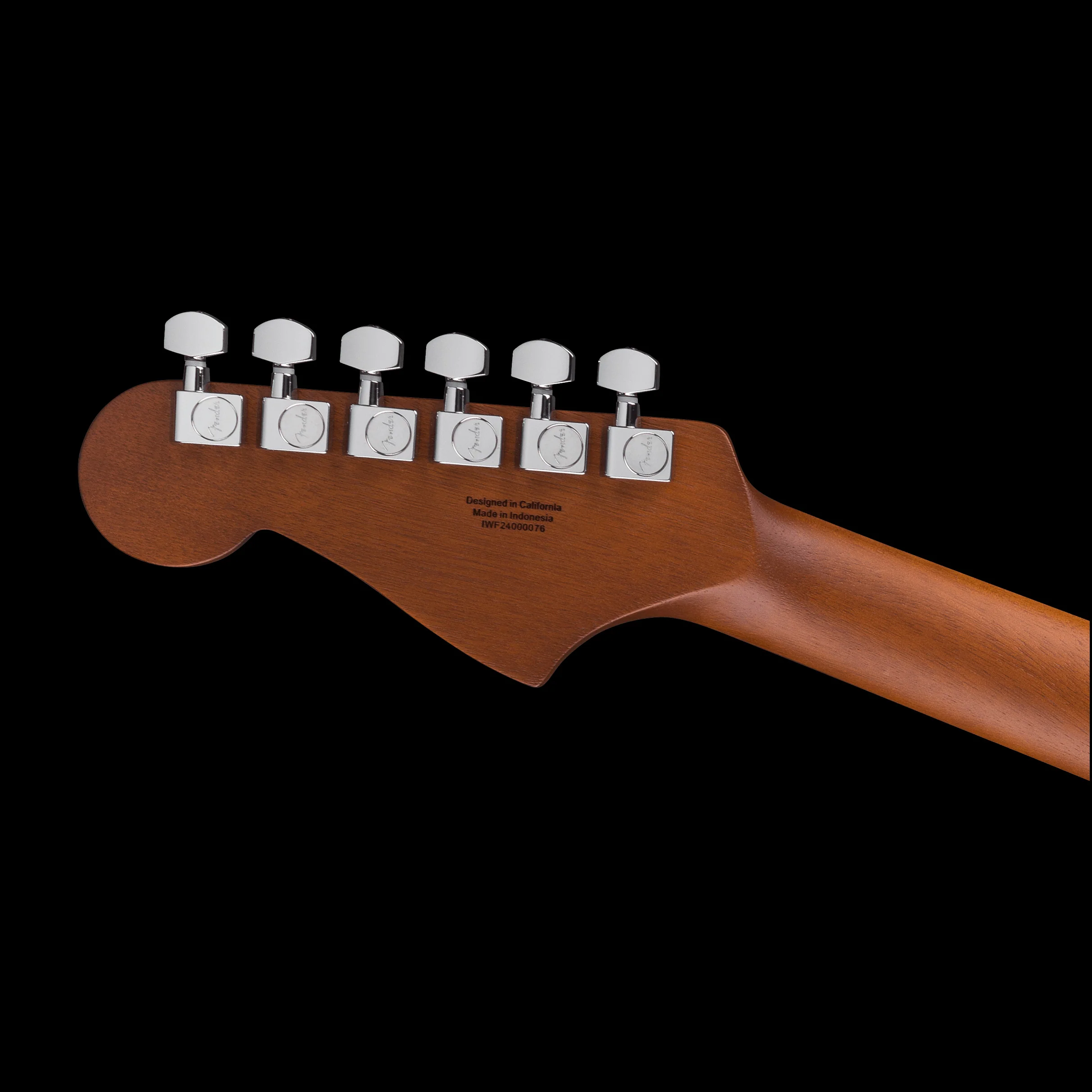 Fender Acoustasonic Standard Jazzmaster Honey Burst Acoustic Electric Guitar - Image 5
