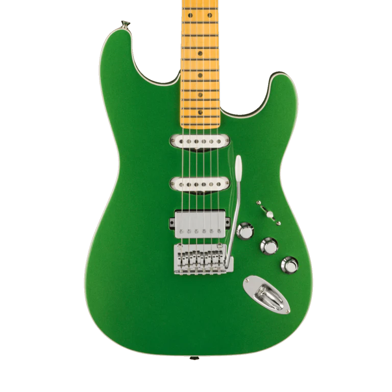 Fender Aerodyne Special Stratocaster HSS Maple Fingerboard Speed Green Metallic With Bag - Image 3