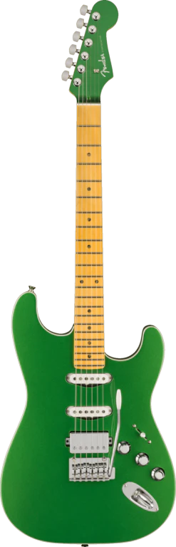 Fender Aerodyne Special Stratocaster HSS Maple Fingerboard Speed Green Metallic With Bag - Image 4