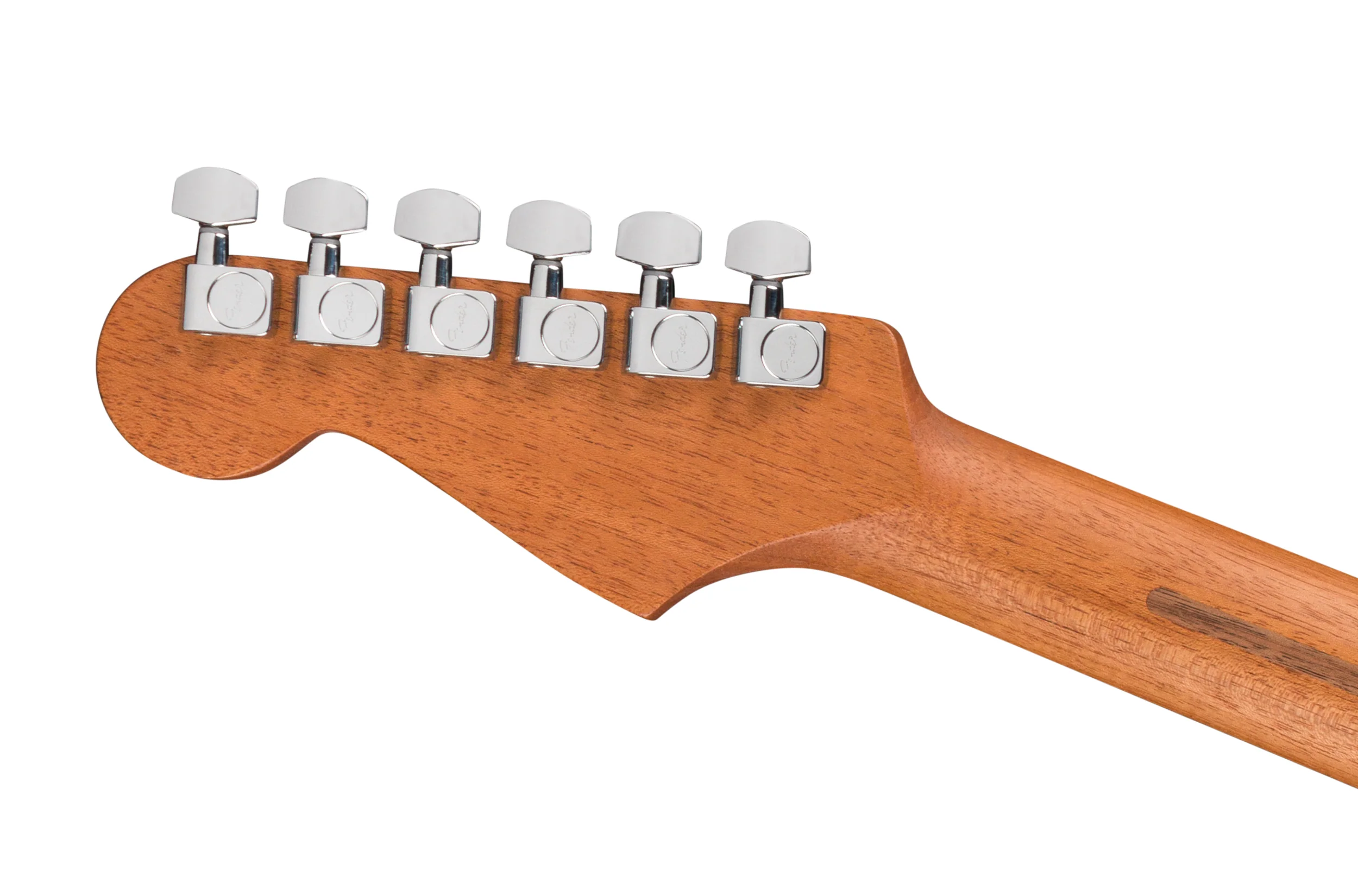 Fender American Acoustasonic Stratocaster Ebony Fingerboard Transparent Sonic Blue - Image 7