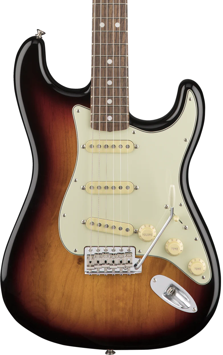 Fender American Original 60's Stratocaster 3 Tone Sunburst Rosewood Fingerboard With Case