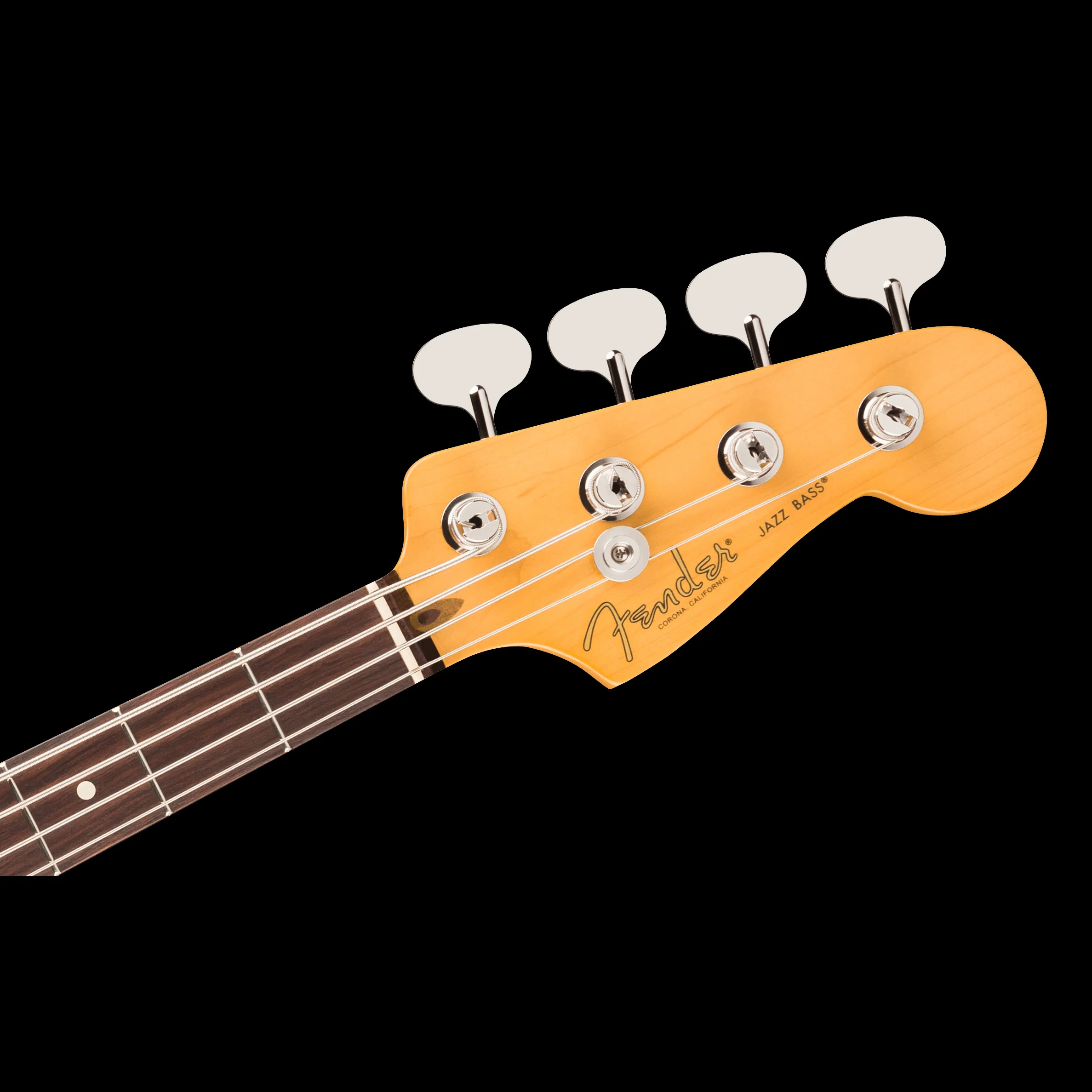 Fender American Professional Classic Jazz Bass Faded Firemist Gold with Gig Bag - Image 6