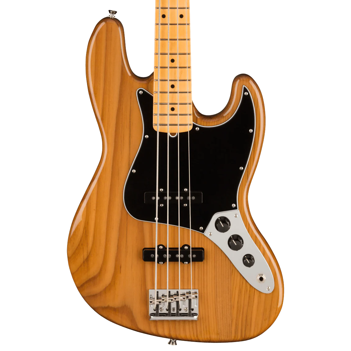 Fender American Professional II Jazz Bass Maple Fingerboard Roasted Pine With Case