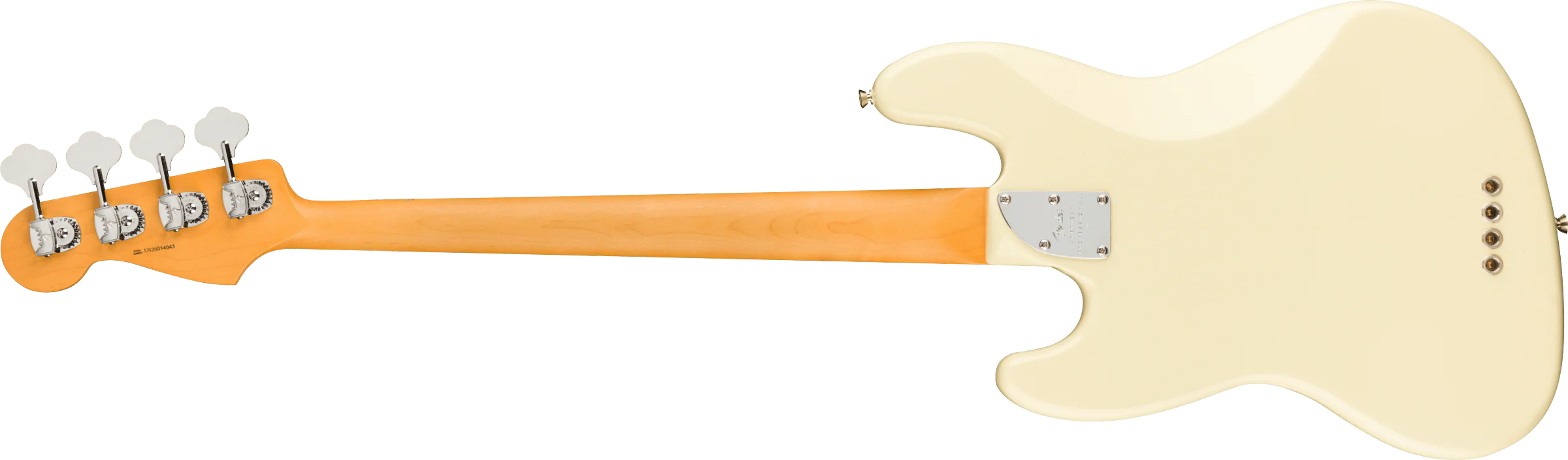 Fender American Professional II Jazz Bass Rosewood Fingerboard Olympic White With Case - Image 5