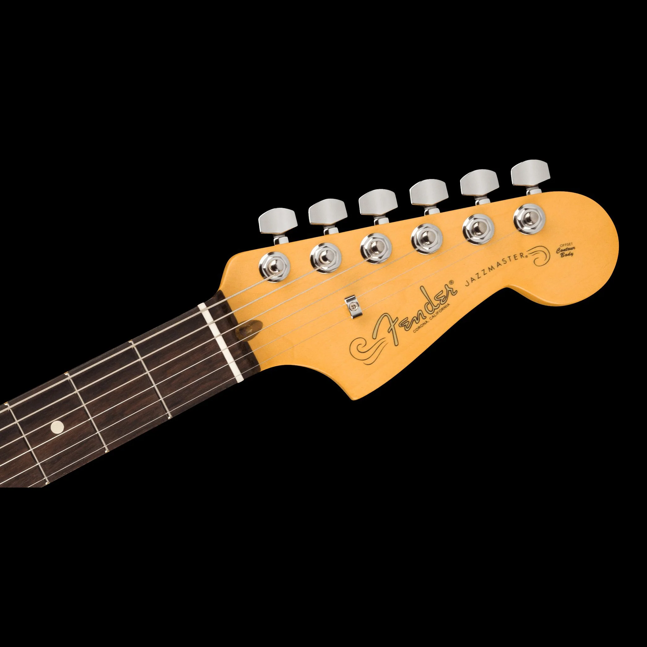 Fender American Professional II Jazzmaster Mercury with Case - Demo - Image 6