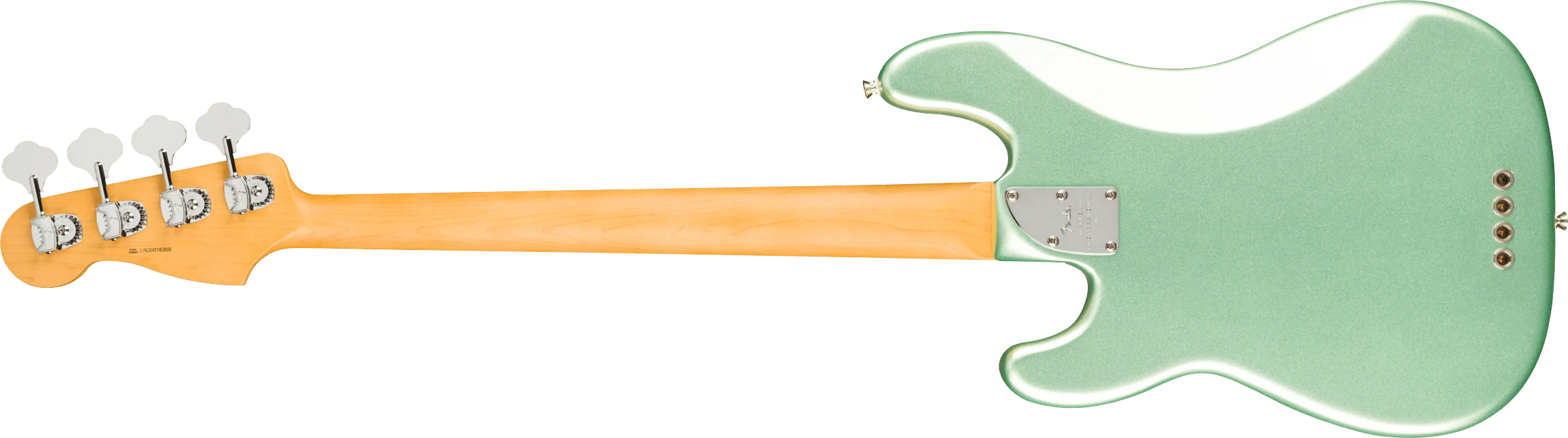 Fender American Professional II Precision Bass Rosewood Fingerboard Mystic Surf Green With Case - Image 5