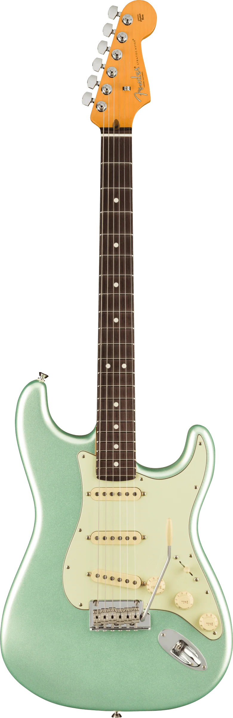 Fender American Professional II Stratocaster Mystic Surf Green - Image 2