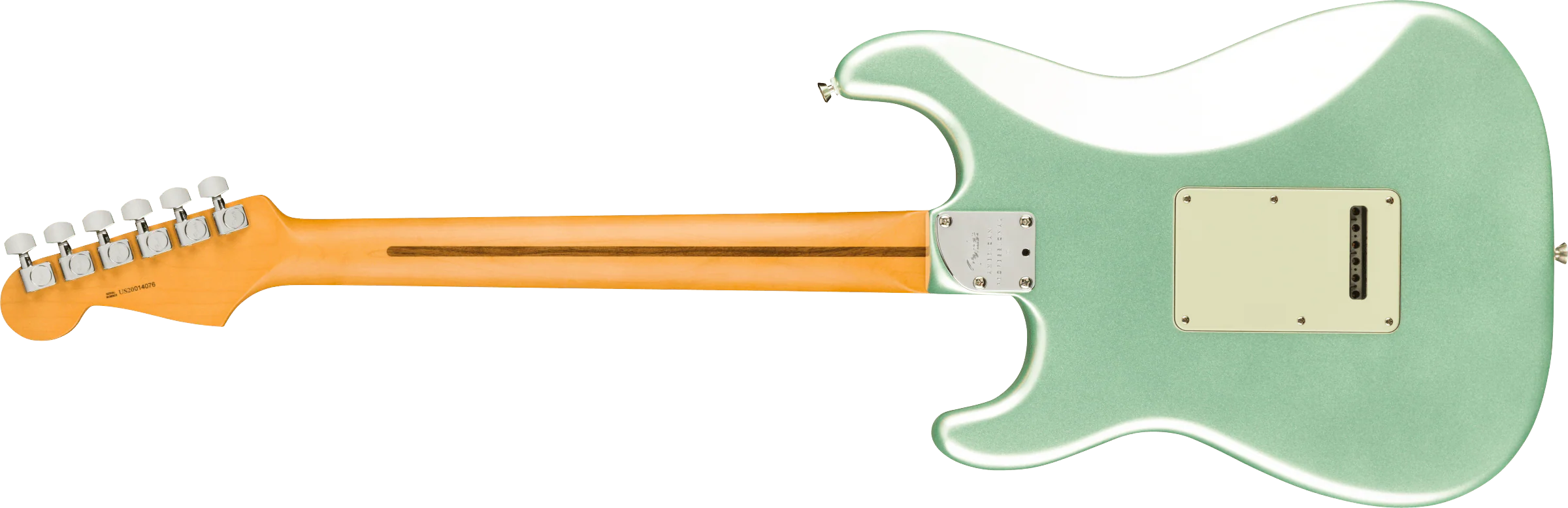 Fender American Professional II Stratocaster Mystic Surf Green - Image 3