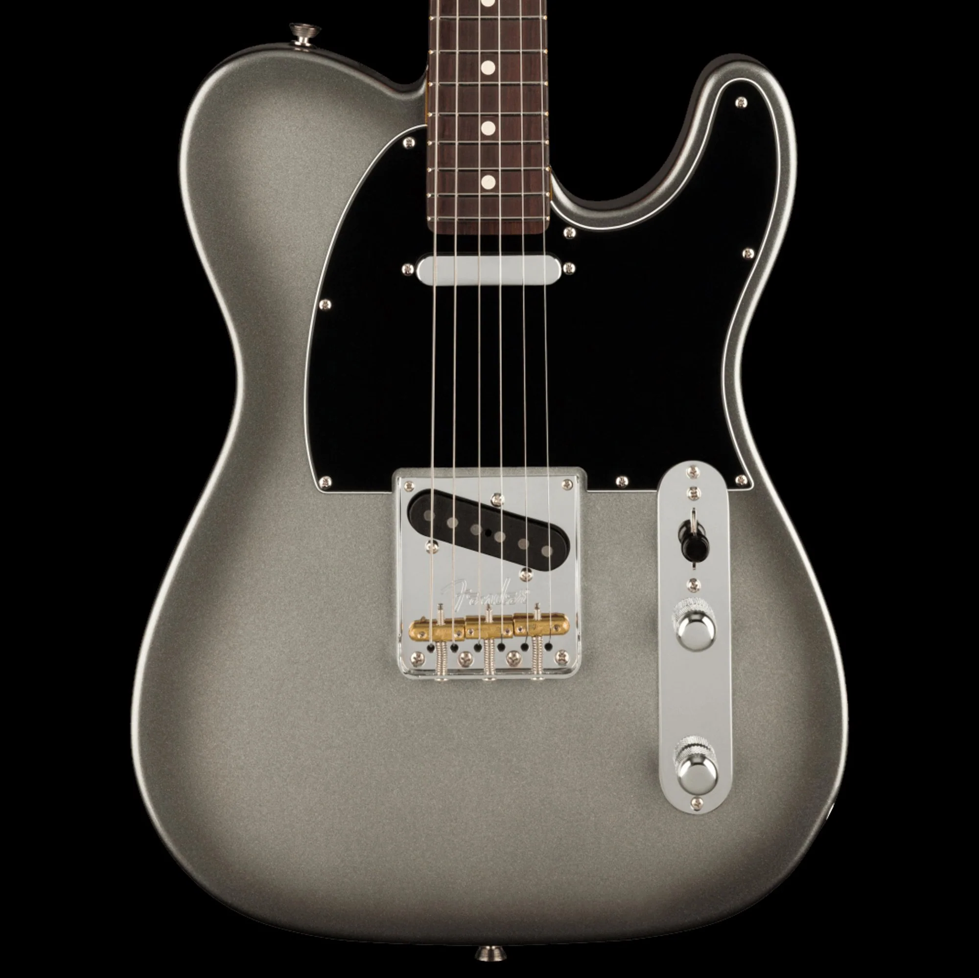 Fender American Professional II Telecaster Rosewood Board Mercury Guitar With Case