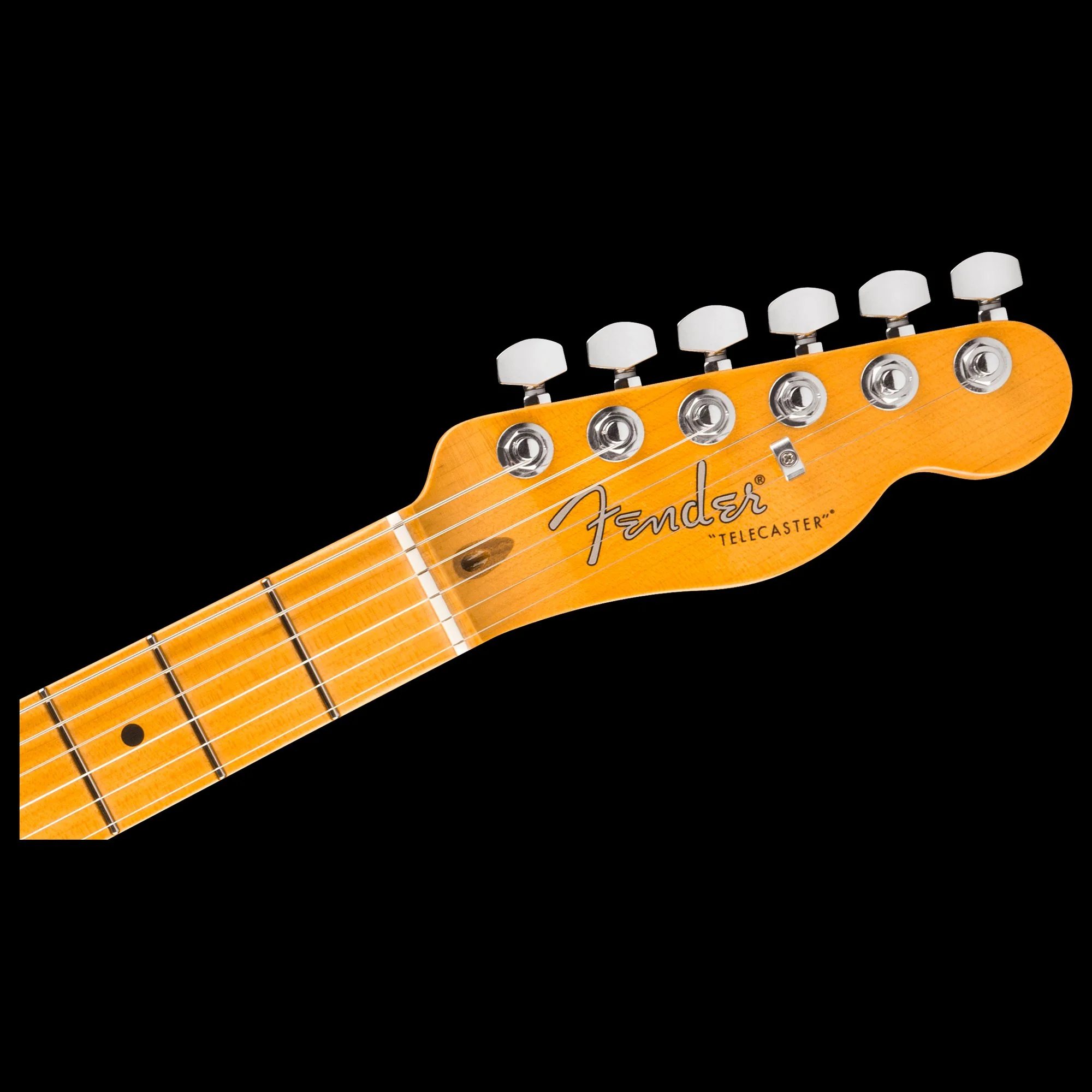 Fender American Ultra Luxe Vintage '50s Telecaster Butterscotch Blonde Electric Guitar With Case - Image 6