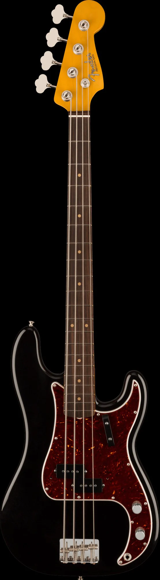 Fender American Vintage II 1960 Precision Bass Black With Case - Serial # V2330564 Demo - Image 2