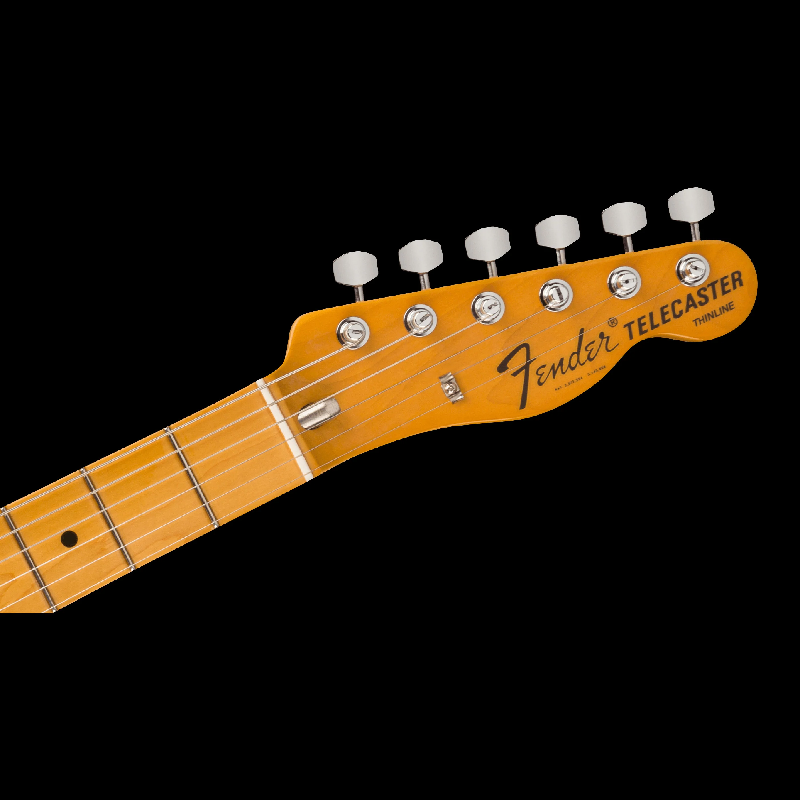 Fender American Vintage II 1972 Tele Thinline Maple Board Aged Natural With Case - Image 6