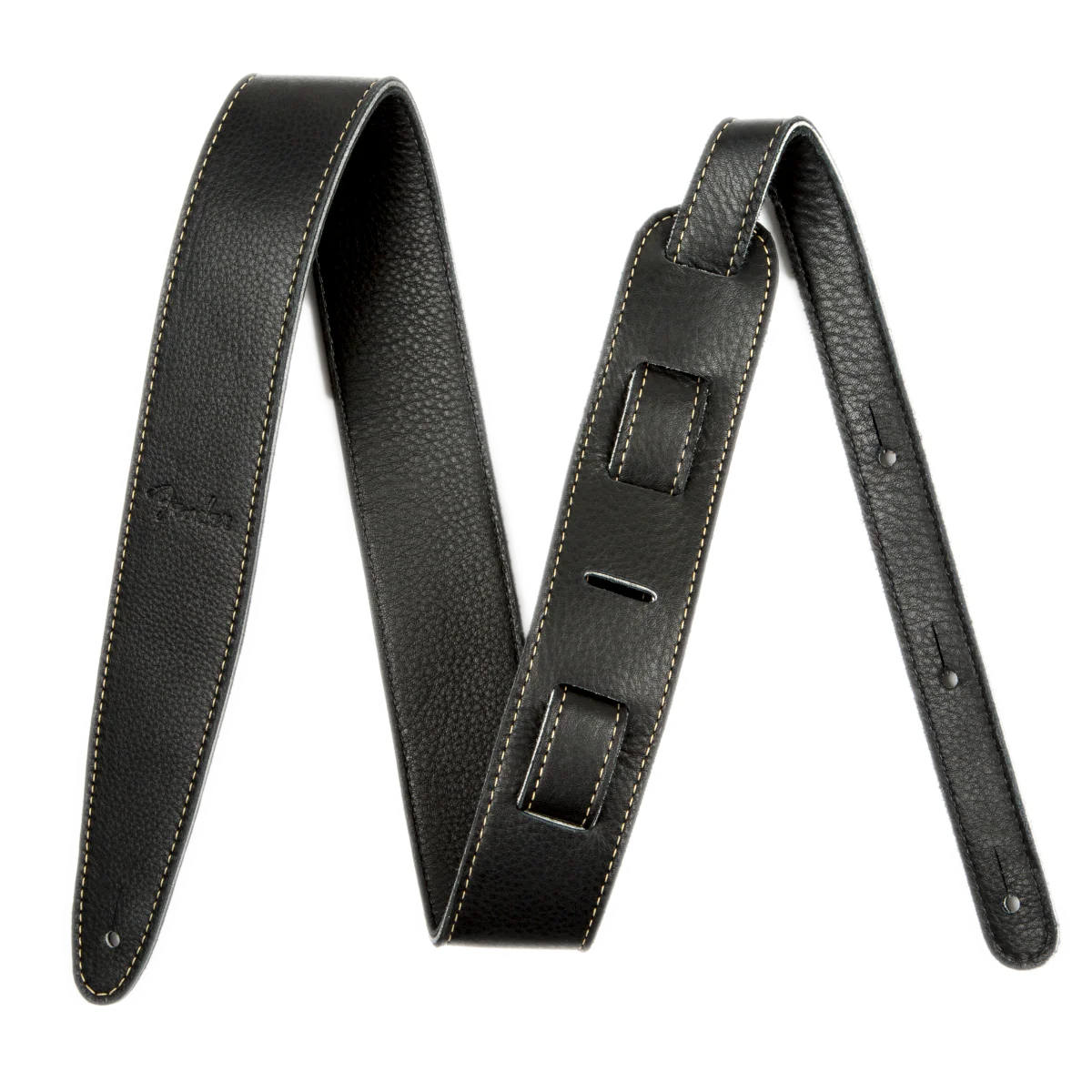 Fender Artisan Crafted Leather Strap 2" Black