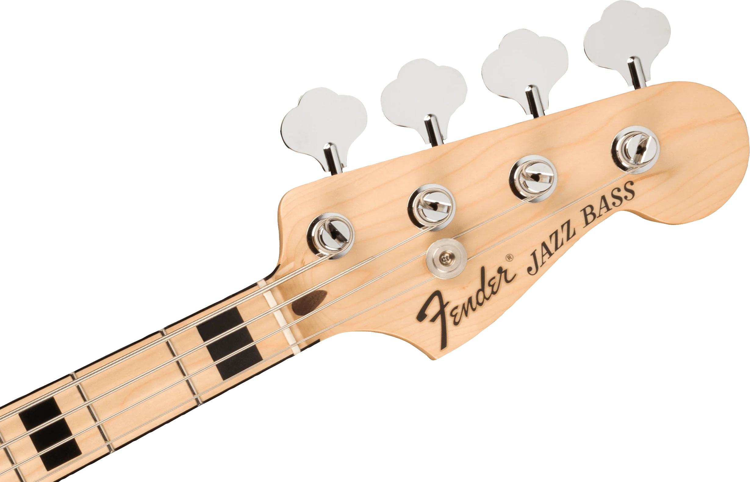 Fender Artist Series Geddy Lee Jazz Bass Maple Fingerboard Black with Gig Bag - Image 6