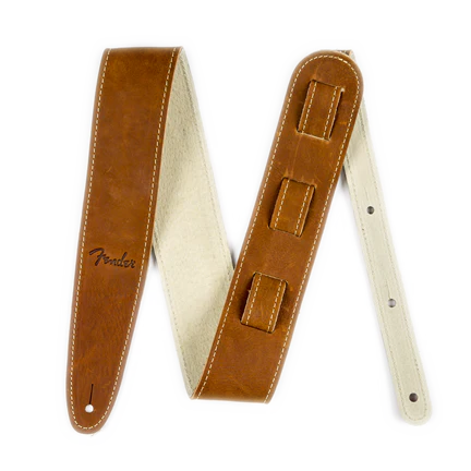 Fender Ball Glove Leather Strap Brown