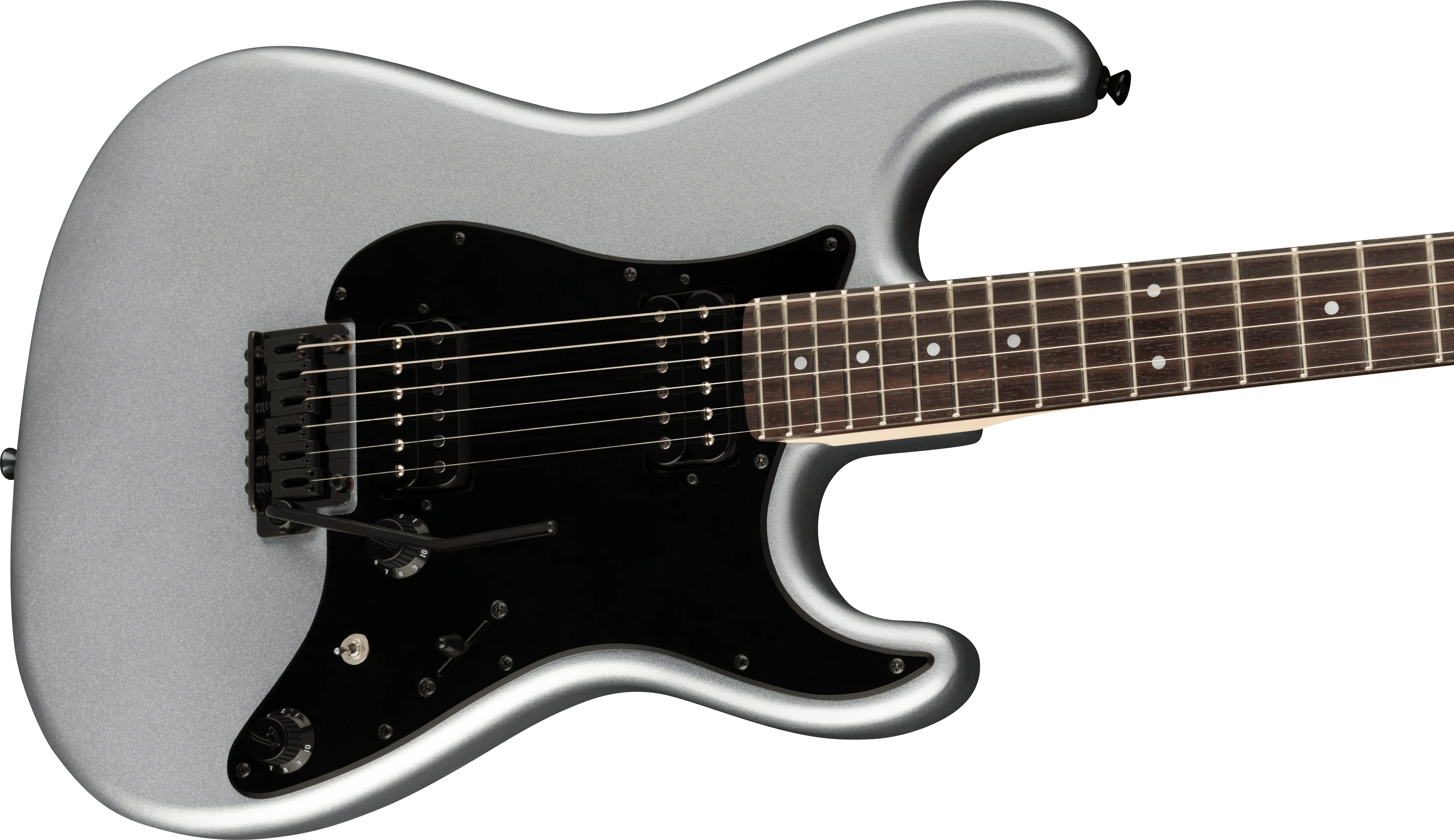 Fender Boxer Series Stratocaster HH Rosewood Fingerboard Inca Silver Electric Guitar With Bag - Image 4