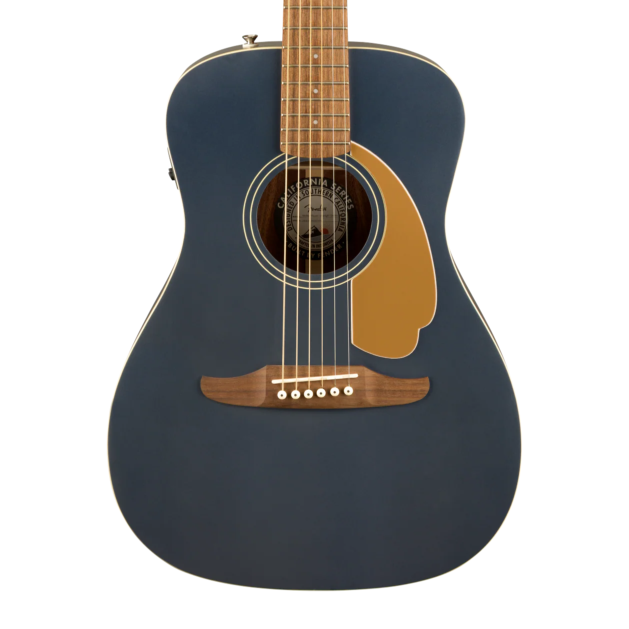 Fender California Series Malibu Player Acoustic Electric Guitar Midnight Satin