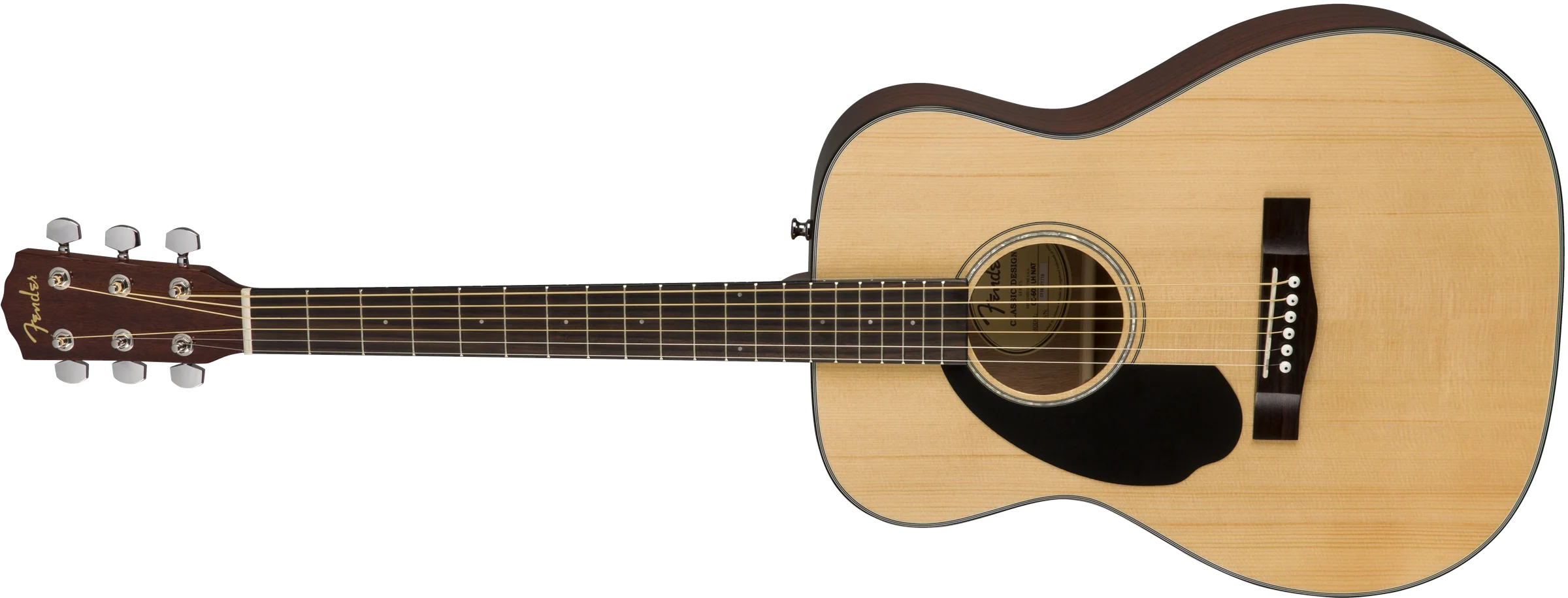 Fender CC-60S Left-Handed Natural Acoustic Guitar - Image 4