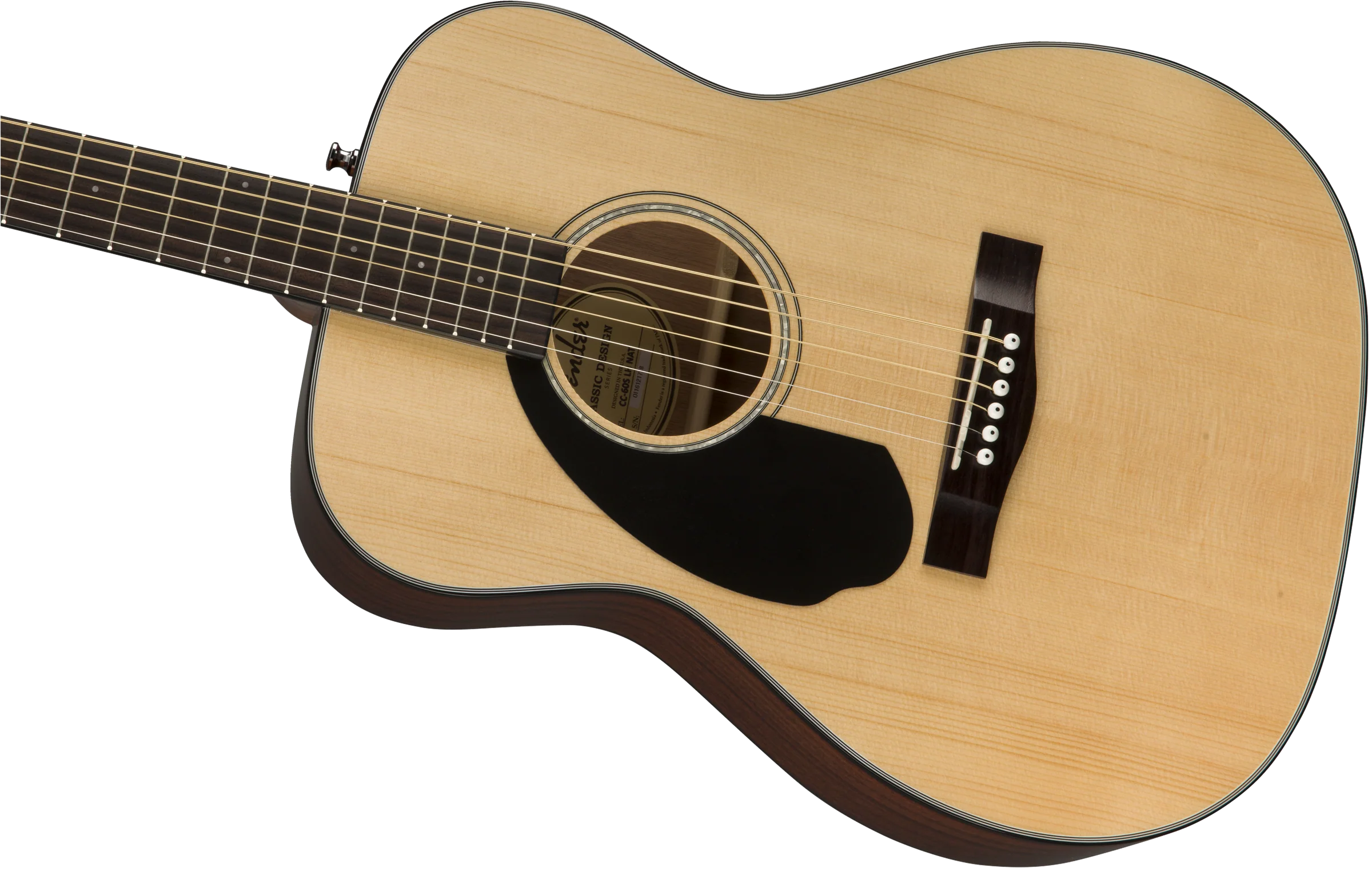 Fender CC-60S Left-Handed Natural Acoustic Guitar - Image 6