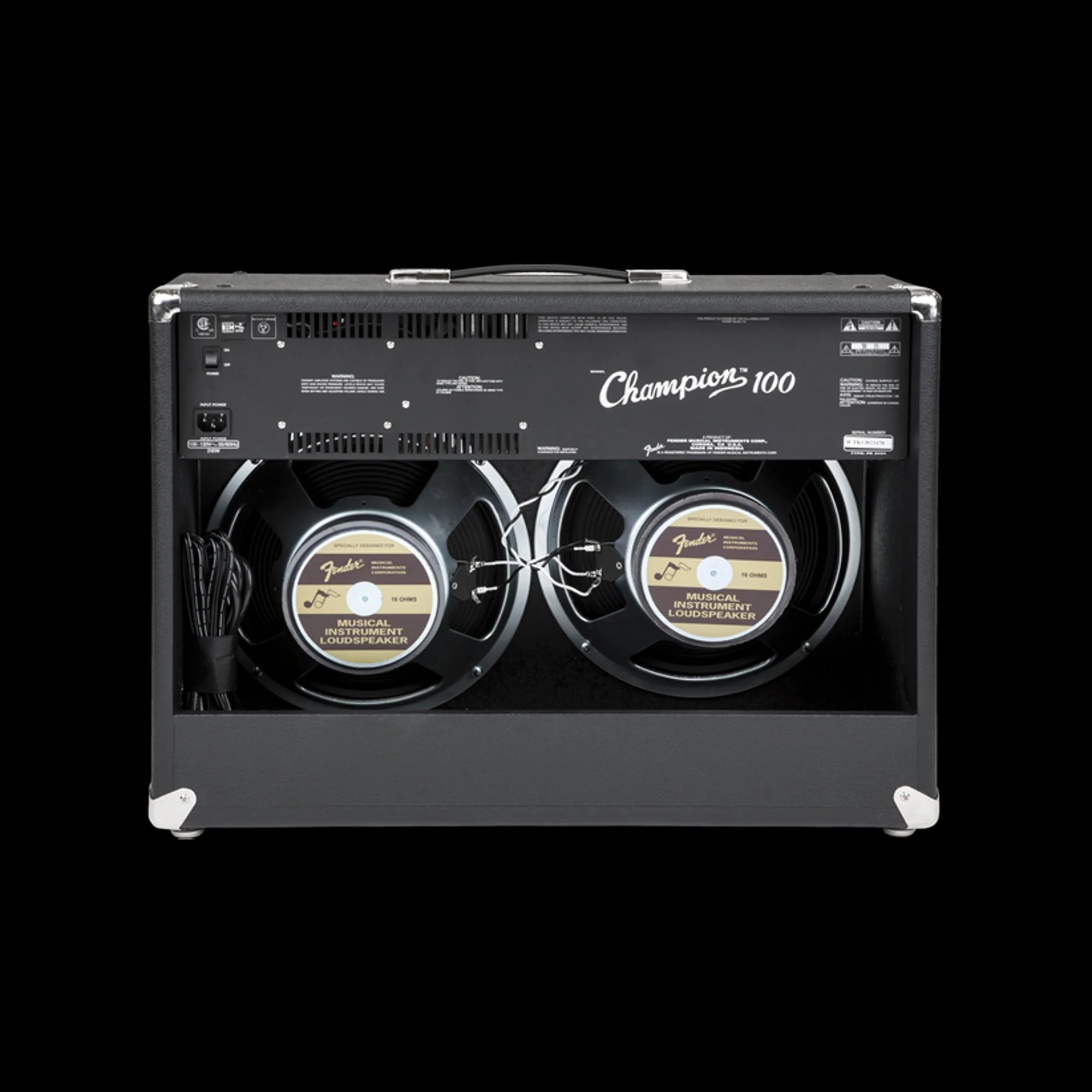 Fender Champion 100 2x12 Combo Guitar Amplifier - Image 5