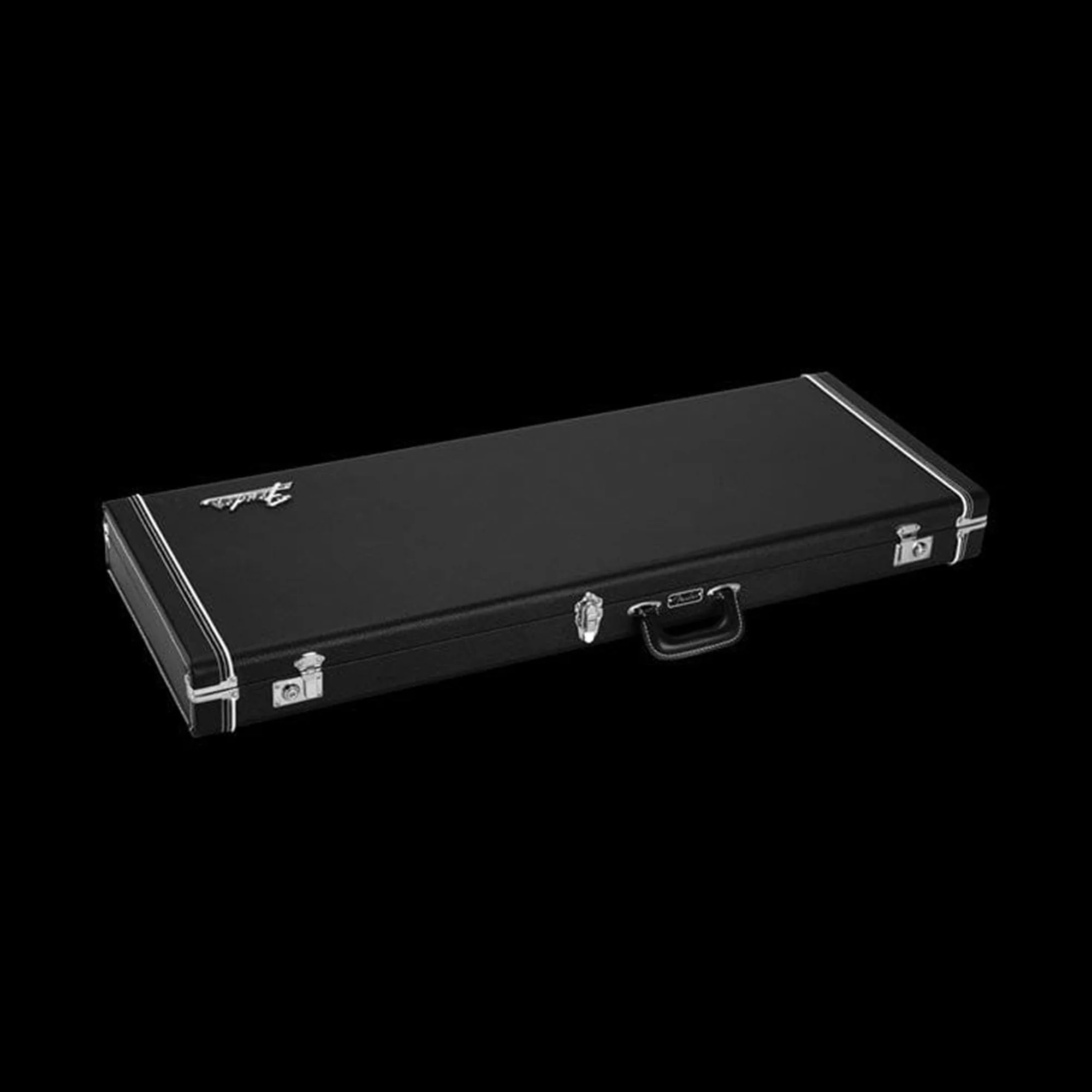 Fender Classic Series Wood Case - Jazzmaster/Jaguar Black Tolex - Image 5