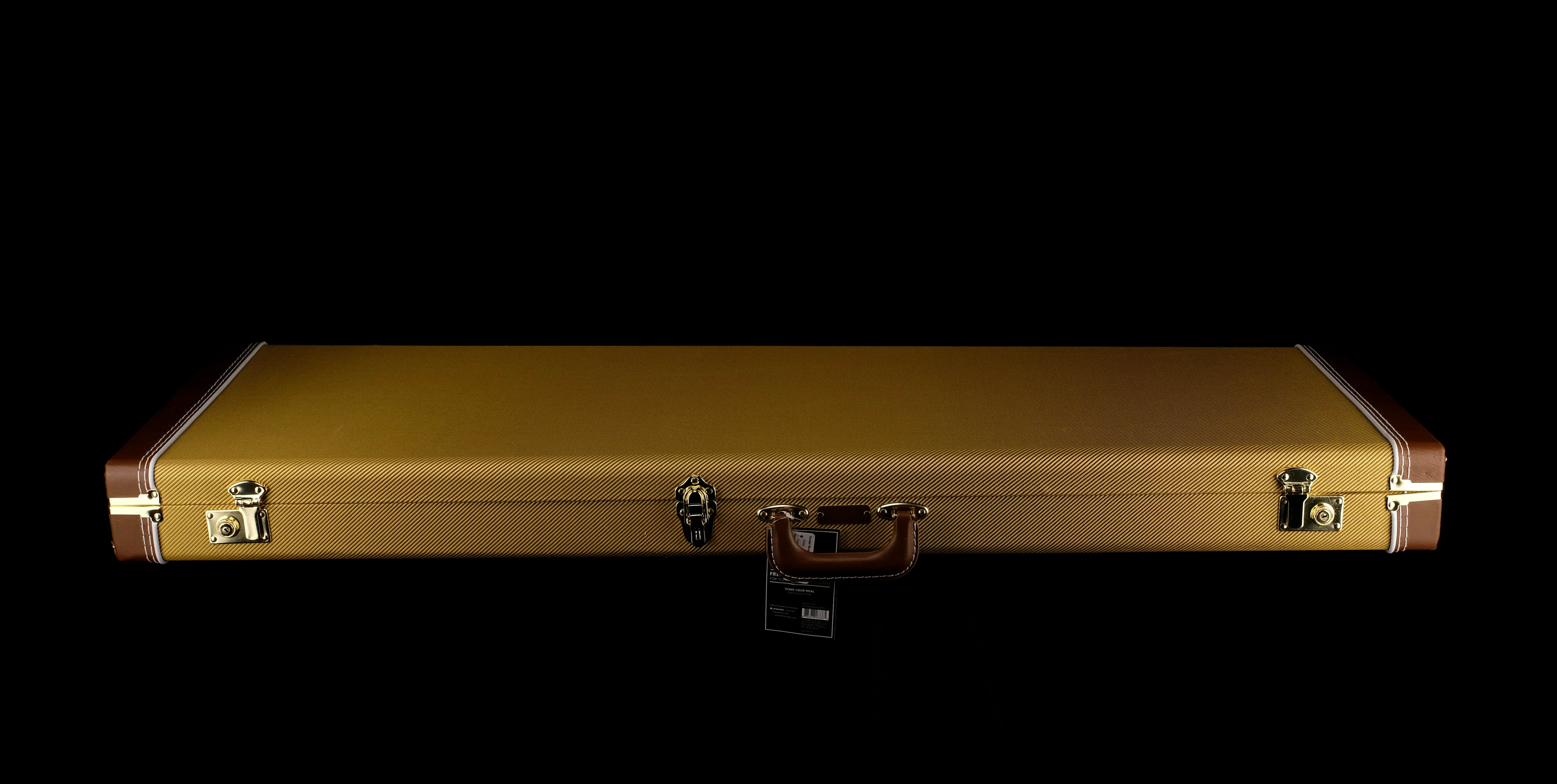 Fender Classic Series Wood Case - Precision Bass/Jazz Bass Tweed ***B-STOCK*** - Image 4