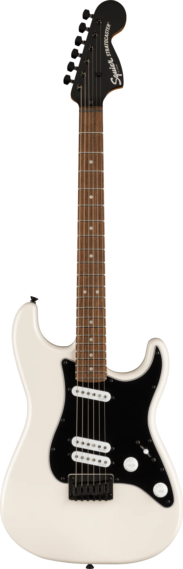 Squier Contemporary Stratocaster Special HT Laurel Fingerboard Black Pickguard Pearl White Electric Guitar - Image 2