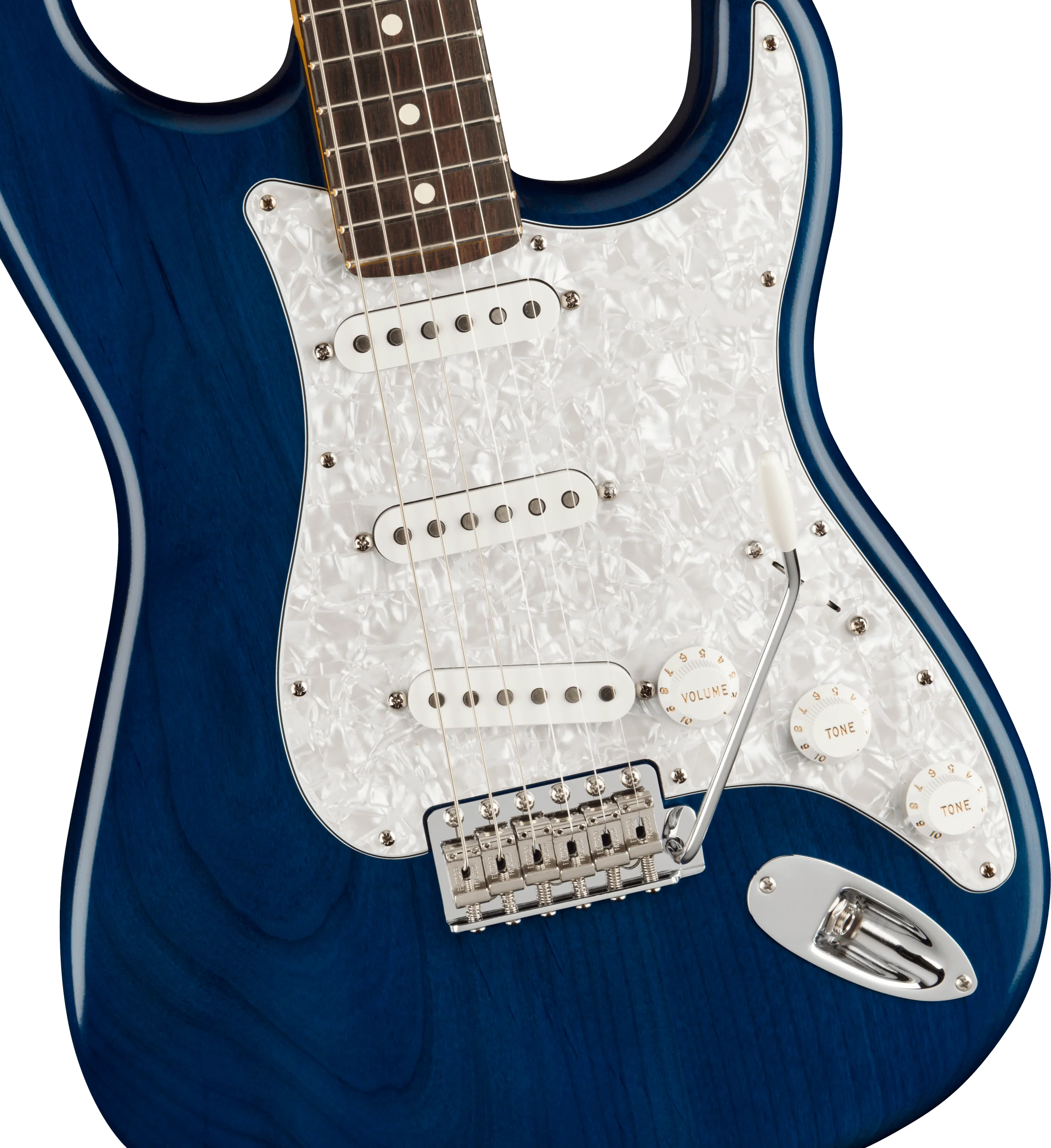 Fender Artist Series Cory Wong Stratocaster Rosewood Fingerboard Sapphire Blue Transparent - Image 4