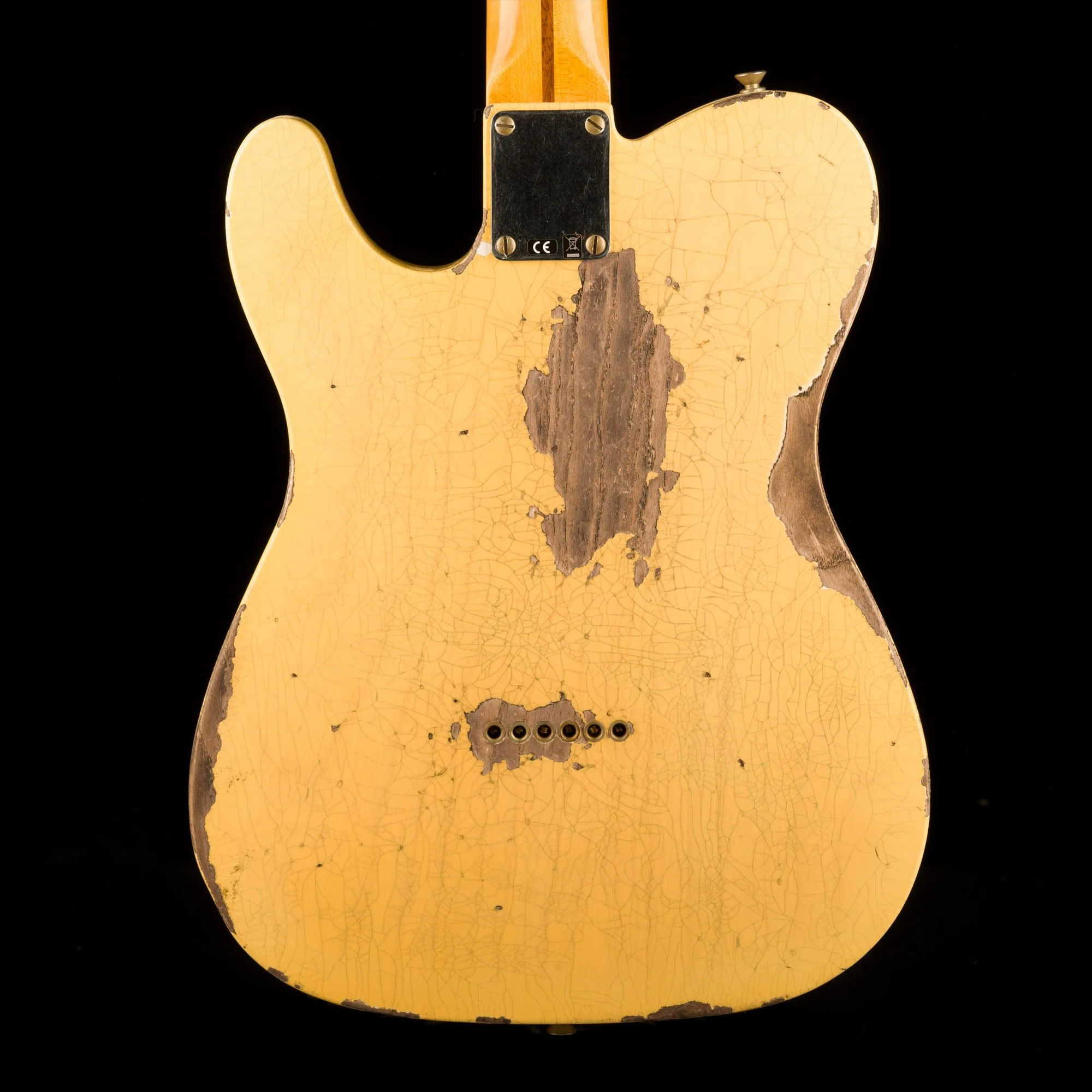 Fender Custom Shop 1951 Telecaster Heavy Relic Faded Aged Nocaster Blonde - Image 12