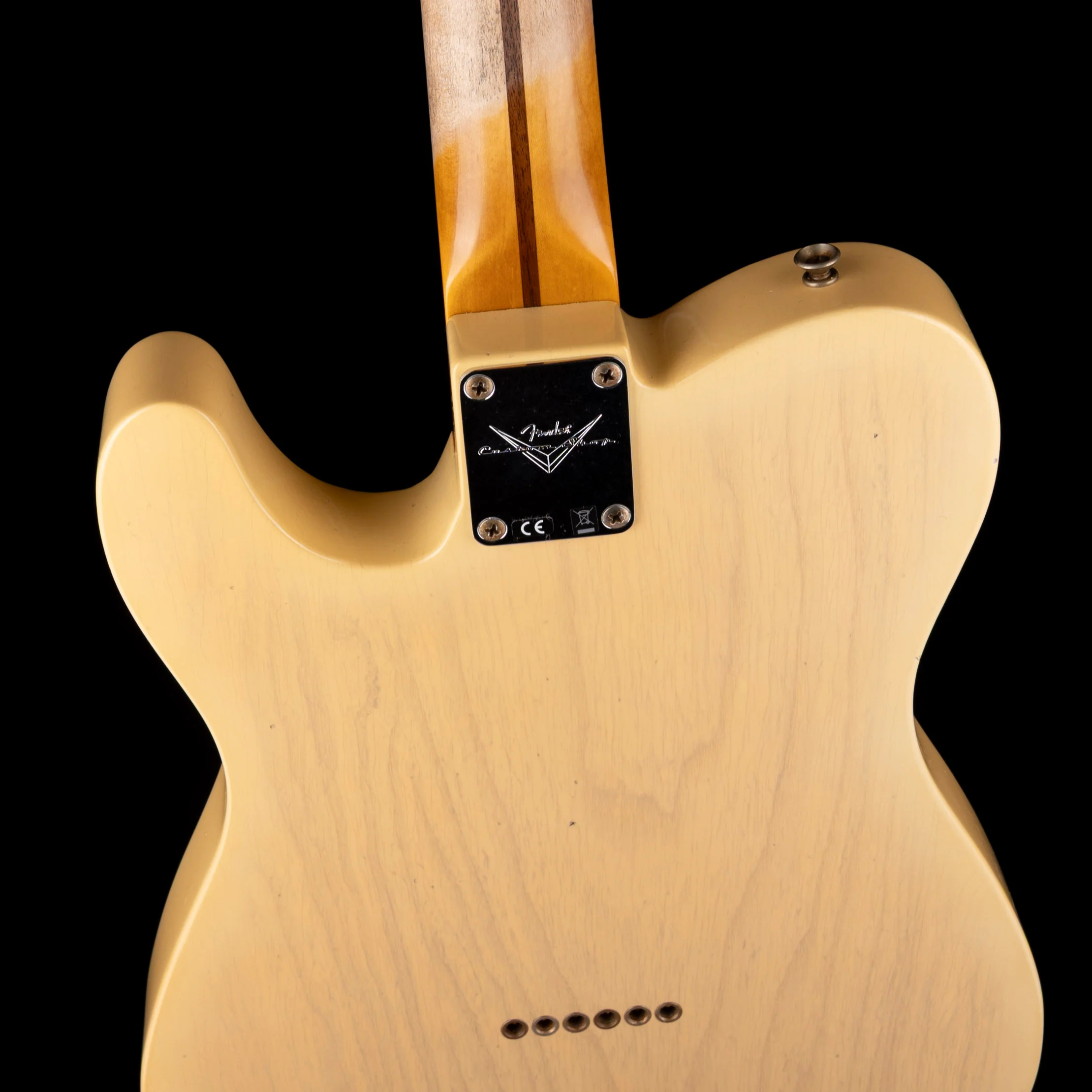 Fender Custom Shop 1954 Telecaster Journeyman Relic Faded Aged Nocaster Blonde With Case - Image 11