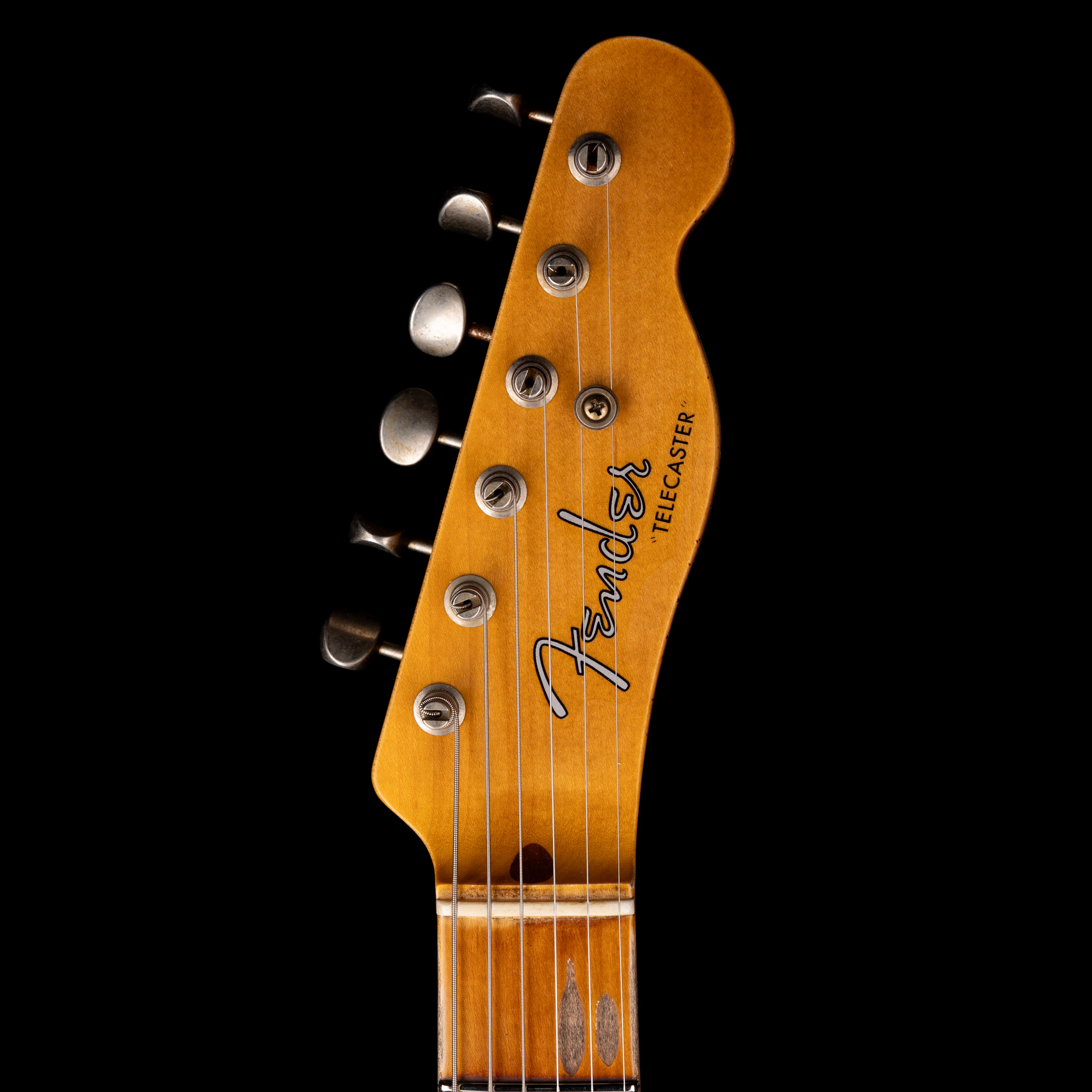 Fender Custom Shop 1954 Telecaster Journeyman Relic Faded Aged Nocaster Blonde With Case - Image 8