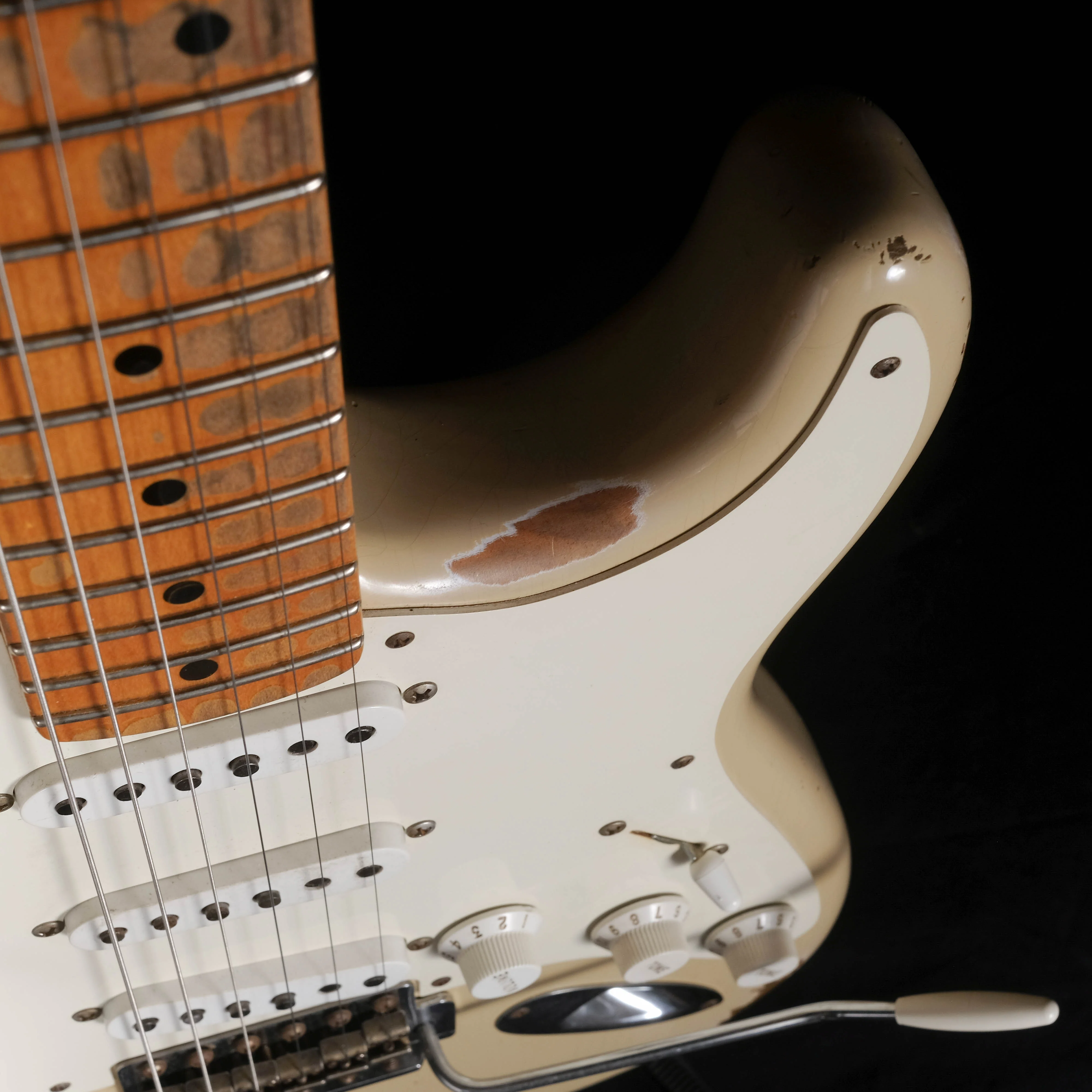 Fender Custom Shop 1956 Stratocaster Heavy Relic Desert Sand - Image 8