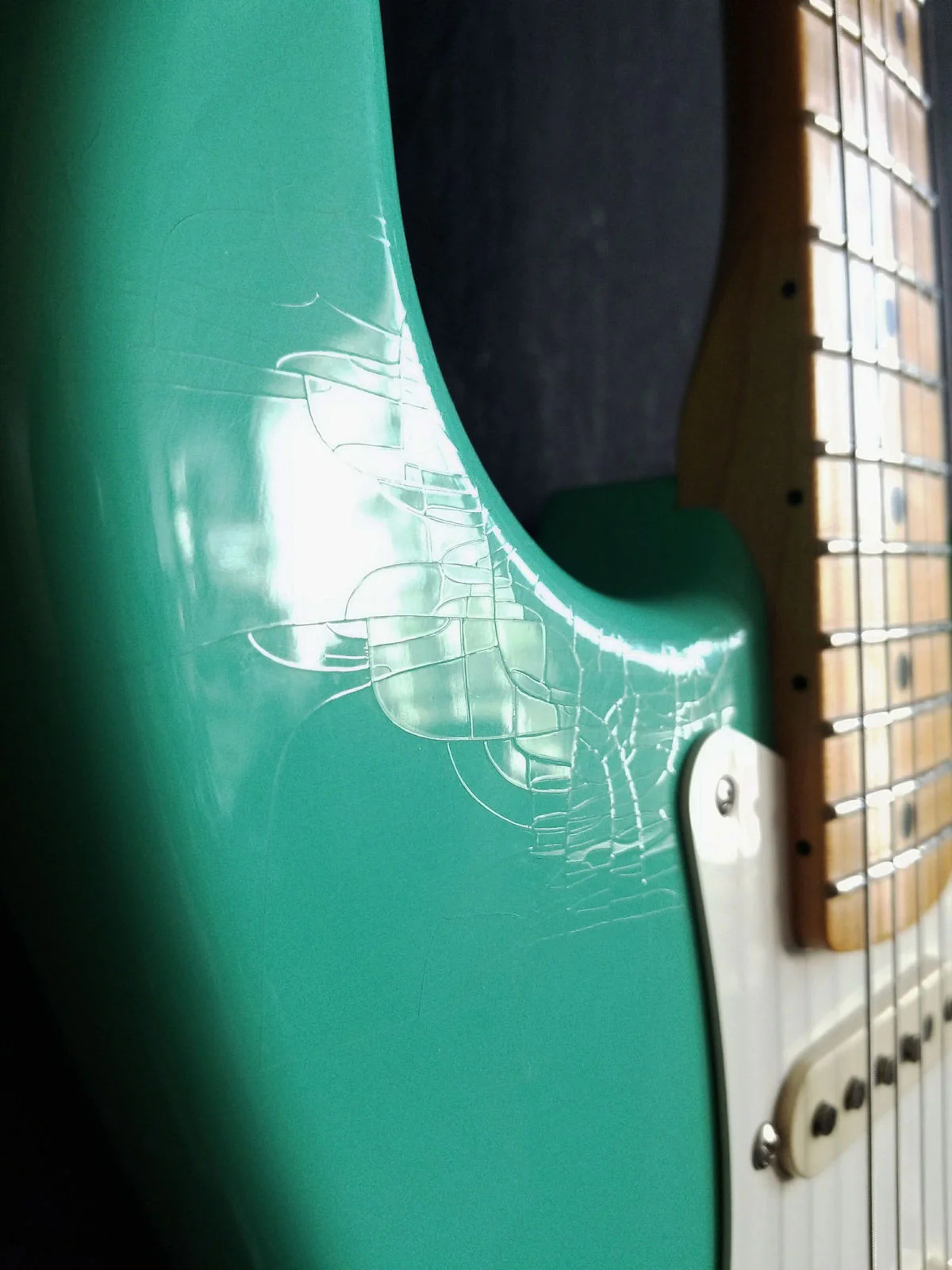 Fender Custom Shop 1957 Stratocaster Closet Classic Maple Seafoam Green - Image 4