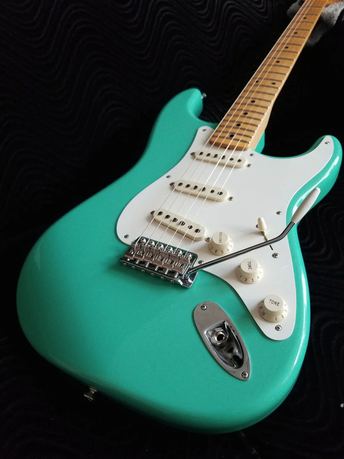 Fender Custom Shop 1957 Stratocaster Closet Classic Maple Seafoam Green - Image 5